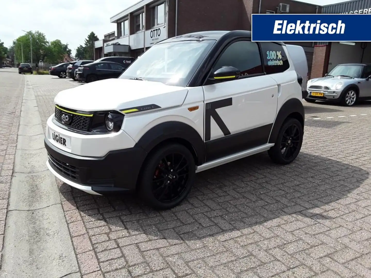 Ligier Myli R.EBEL EV 12.42KWH 100% ELEKTRISCH/ST.BEKR./AIRCO Alb - 1