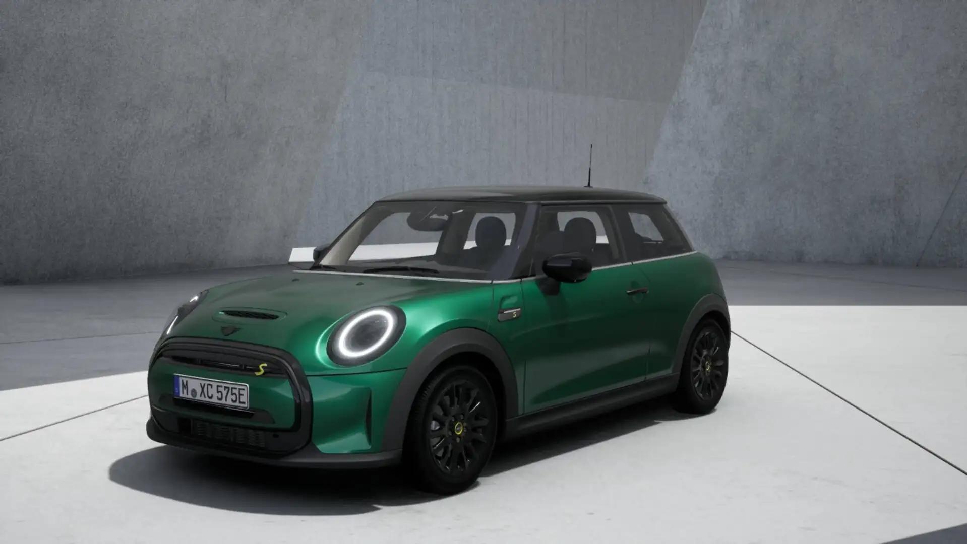 MINI Cooper SE 3-Türer LED SpurAss RFK Sportsitz PDC Grün - 1