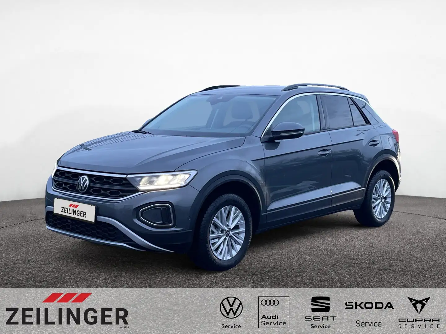 Volkswagen T-Roc Life TSI DSG|NAVI|ACC|KAMERA|CLIMATRONIC| Grau - 1