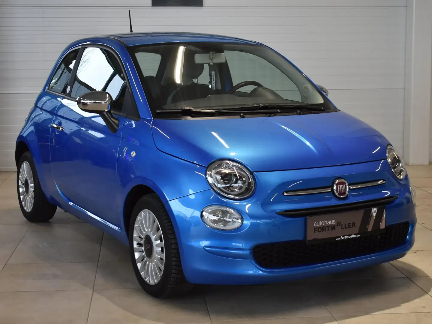 Fiat 500 1.2 Mirror Blau - 1