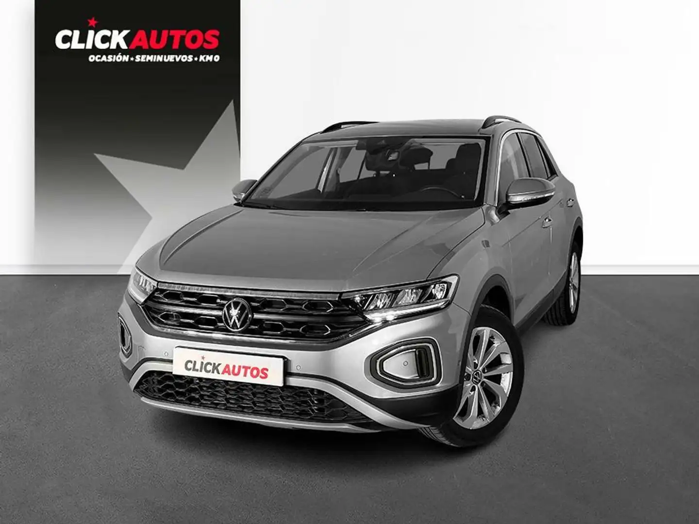 Volkswagen T-Roc 1.0 TSI Life 81kW Plateado - 1