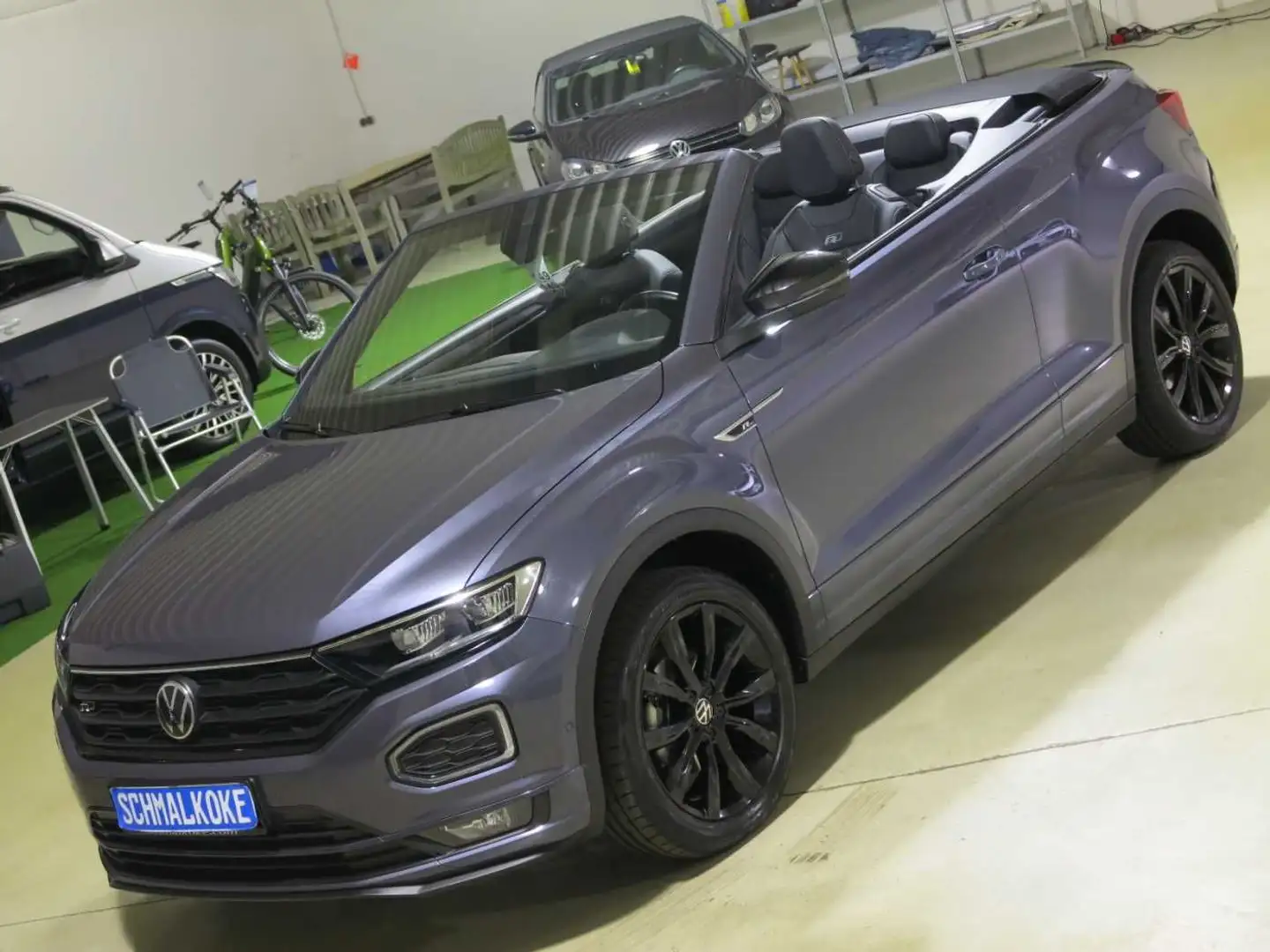 Volkswagen T-Roc Cabriolet 1.5TSI ACT OPF DSG7 R-Line Leder Gris - 2