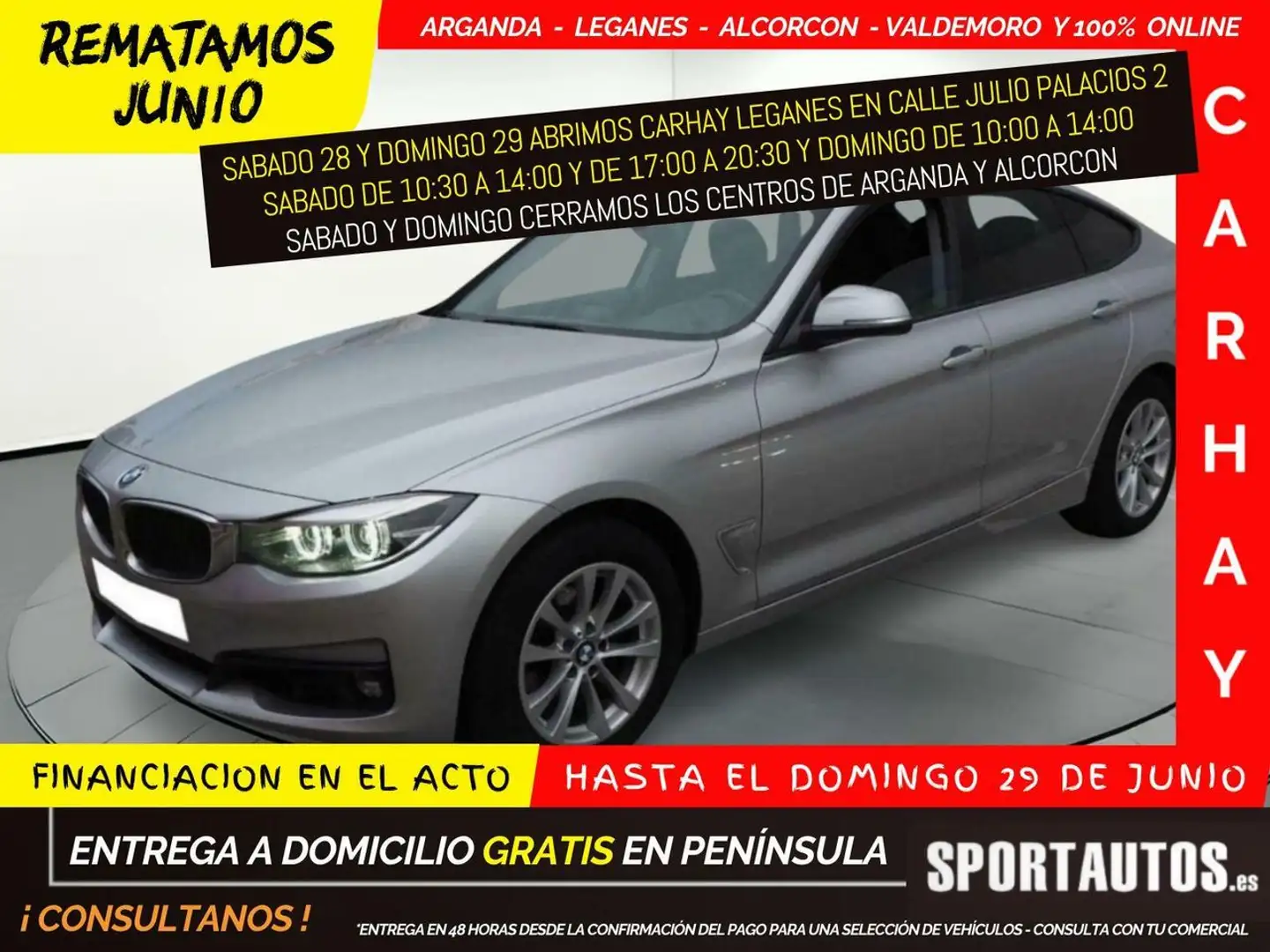 BMW 318 D Gris - 1