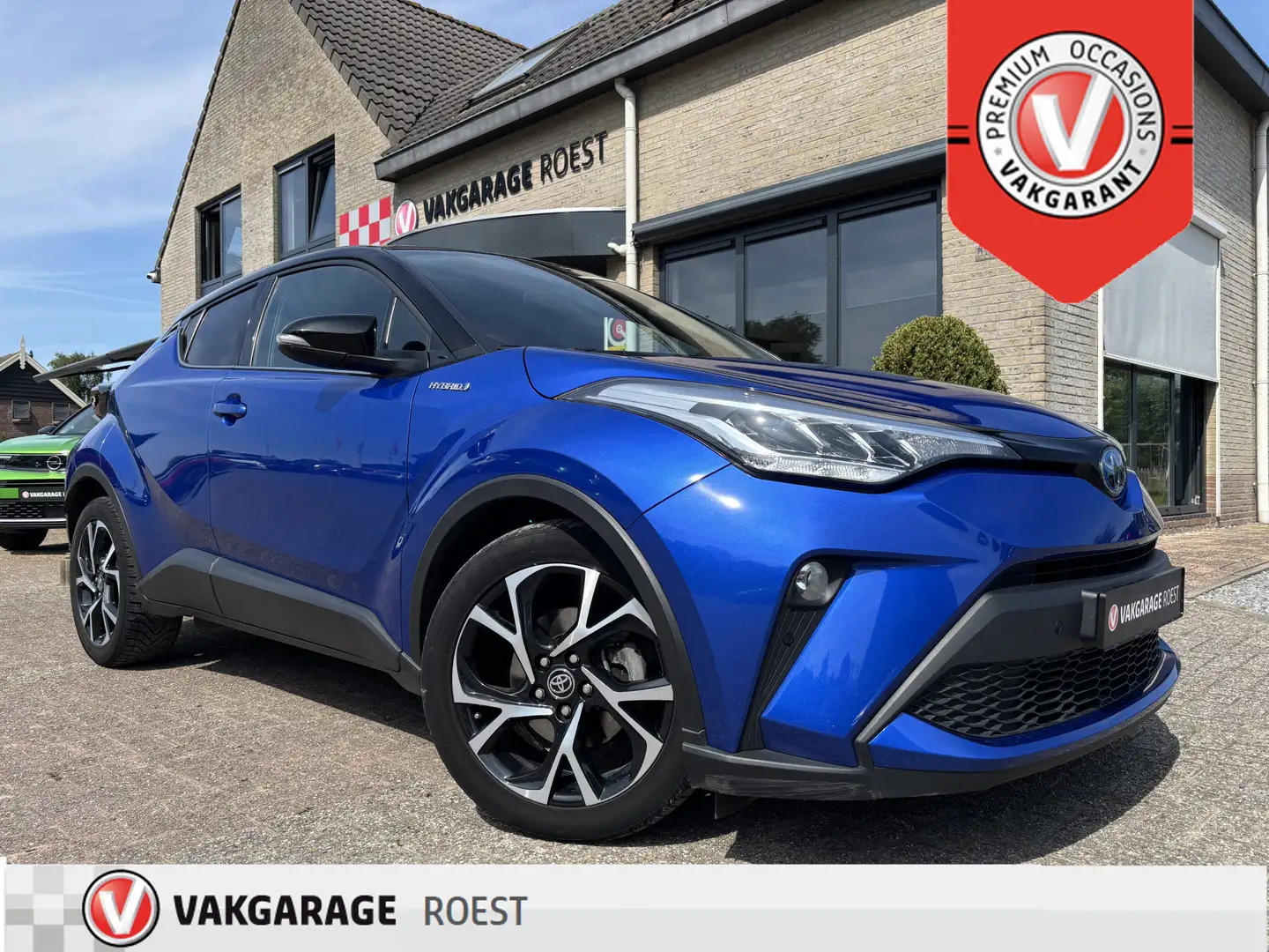 Toyota C-HR 1.8 Hybrid Automaat Bi-Tone Trekhaak / Techno Pack Blauw - 1
