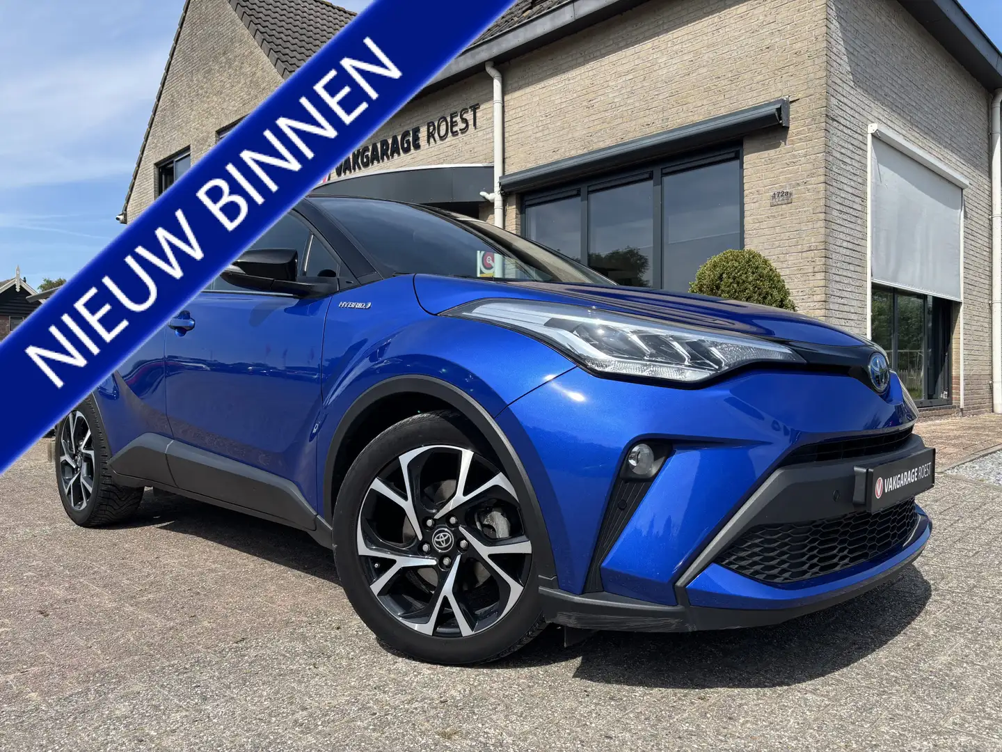 Toyota C-HR 1.8 Hybrid Bi-Tone Trekhaak / Techno Pack / Full L Blauw - 1