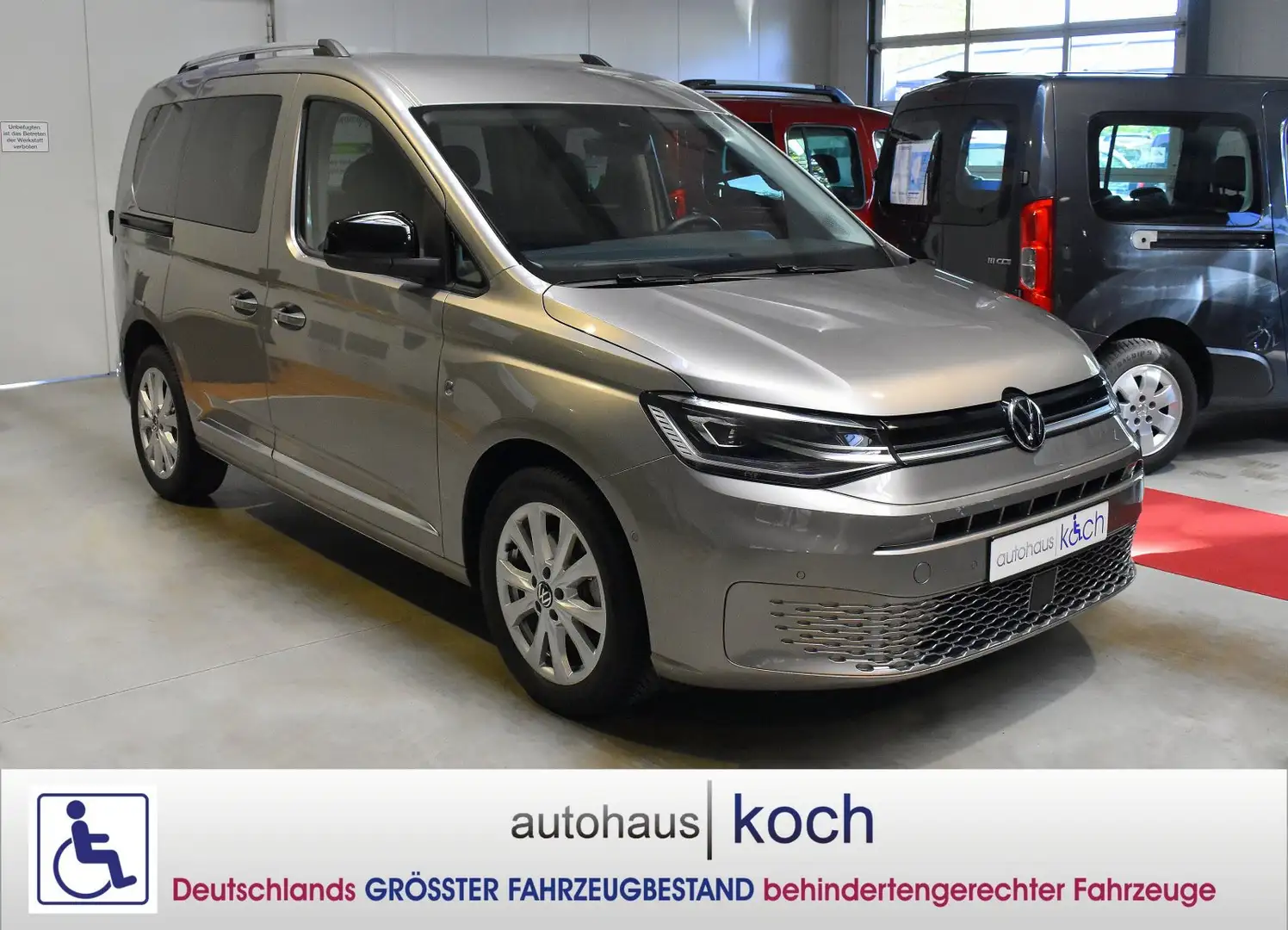 Volkswagen Caddy 1.5 TSI Style EU6d rollstuhlgerecht Beige - 2