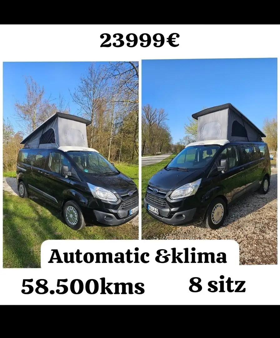 Ford Tourneo Custom Ausstell-Schlafdach Remo 8 sitz klima - 1