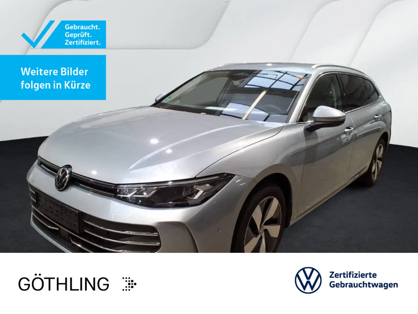 Volkswagen Passat Variant Busin.DSG*NAVI*AHK*KAM*SHZ*LED*As Silber - 1