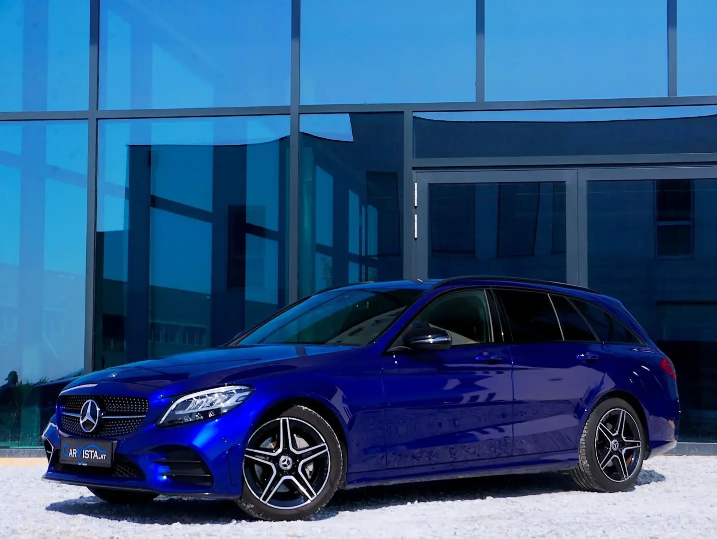 Mercedes-Benz C 200 d T AMG Line *Night Paket* Blau - 2