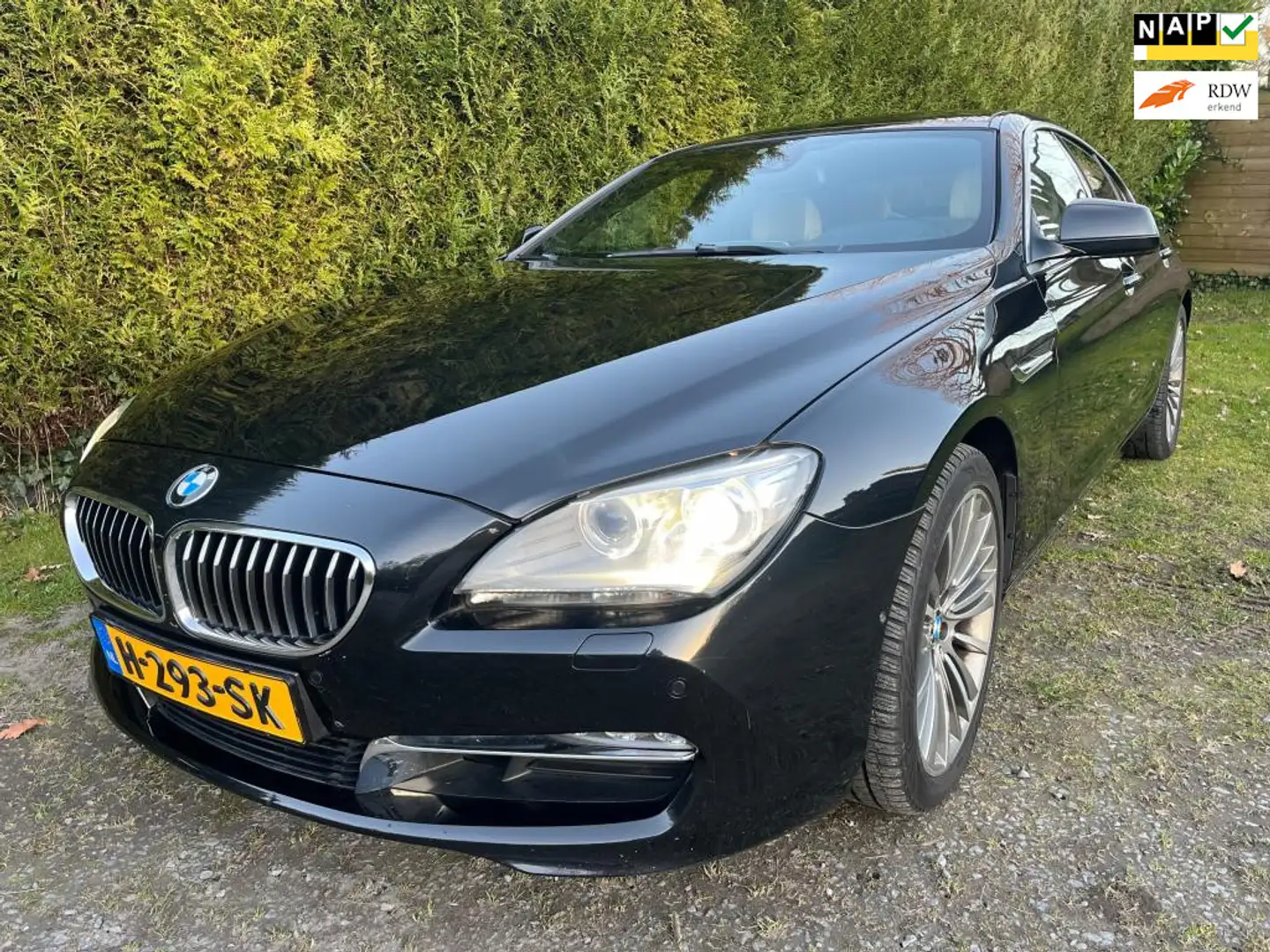 BMW 640 6-serie Gran Coupé 640i High Executive Negru - 1