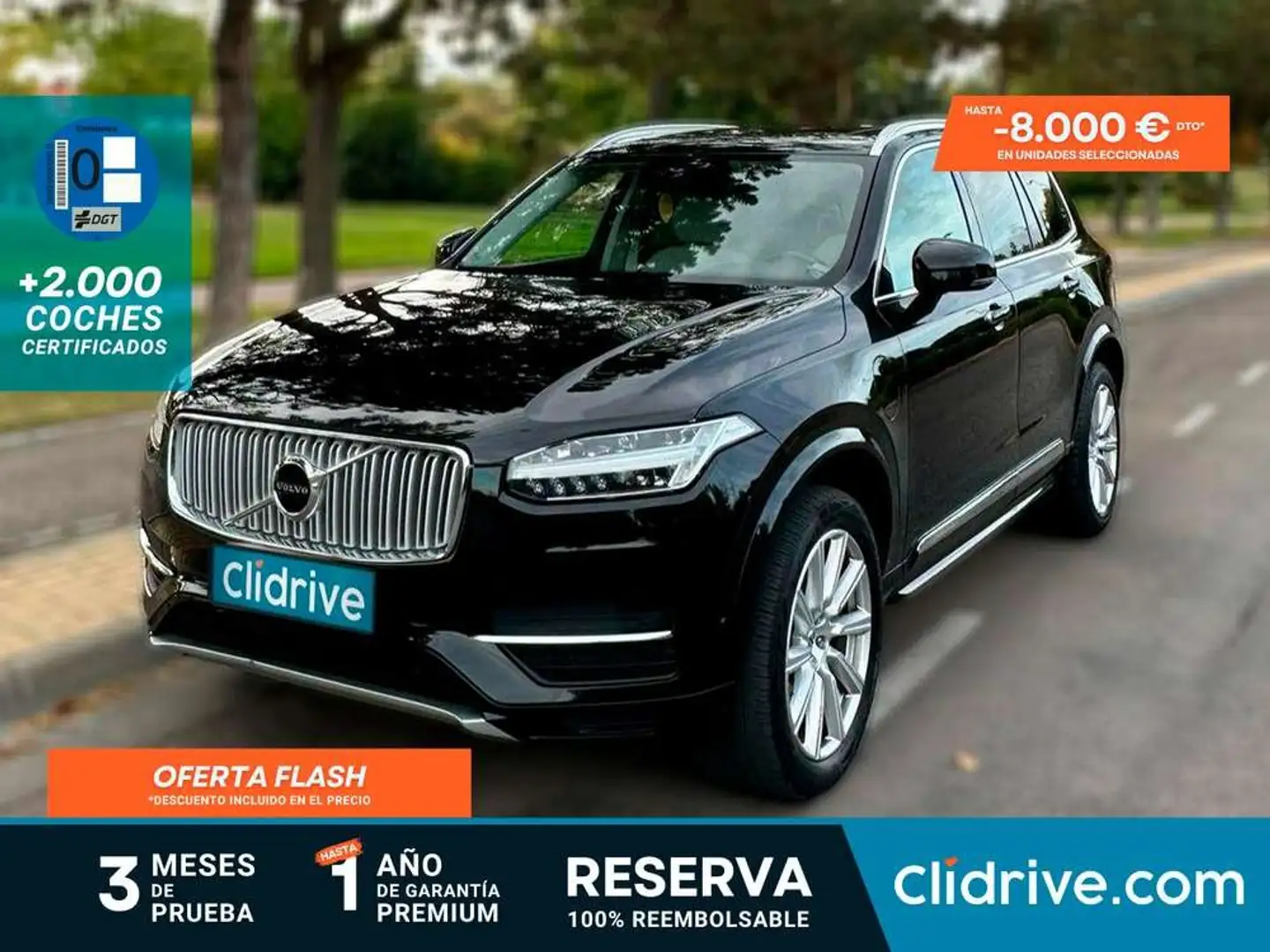Volvo XC90 2.0 T8 AWD Momentum Auto Negro - 1