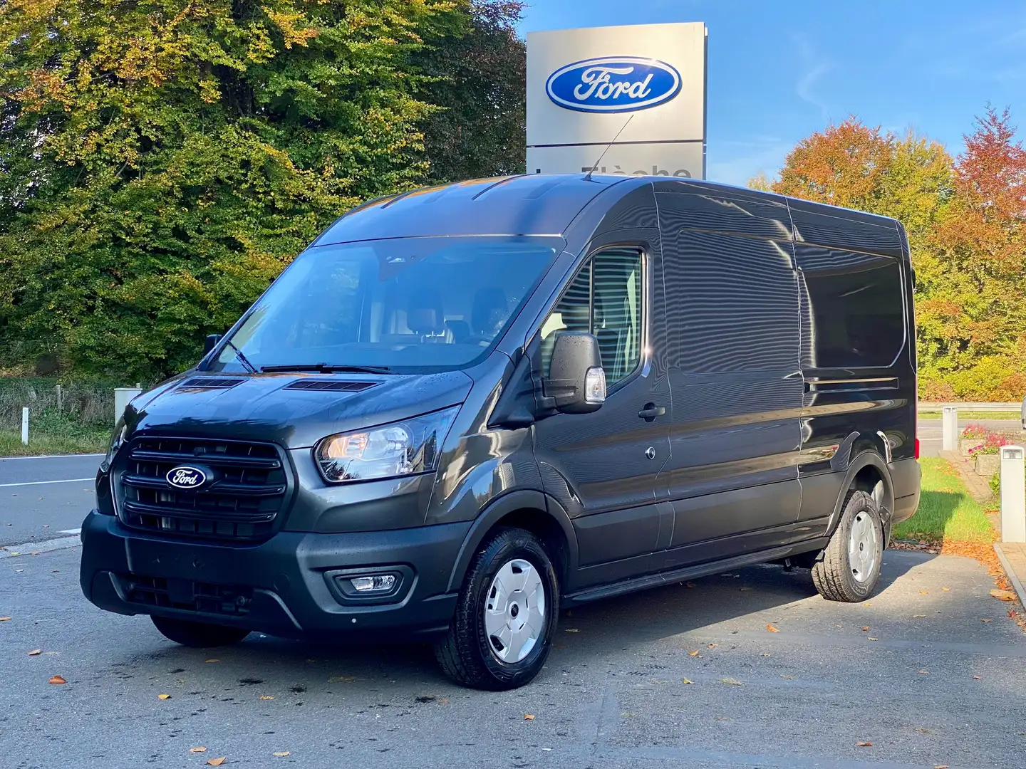 Ford Transit 2T Trend - L3H2 - 165CH Auto 8V + PACK 6 Gris - 2