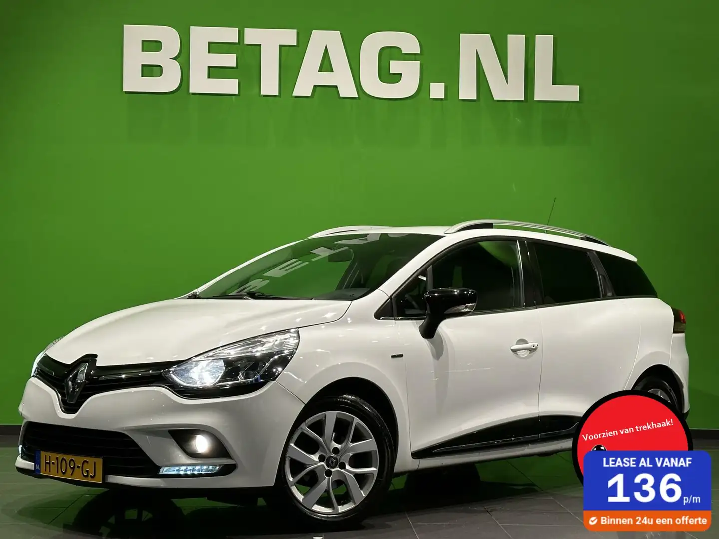 Renault Clio Estate 0.9 TCe Limited | Afneembare trekhaak | Nav Wit - 1