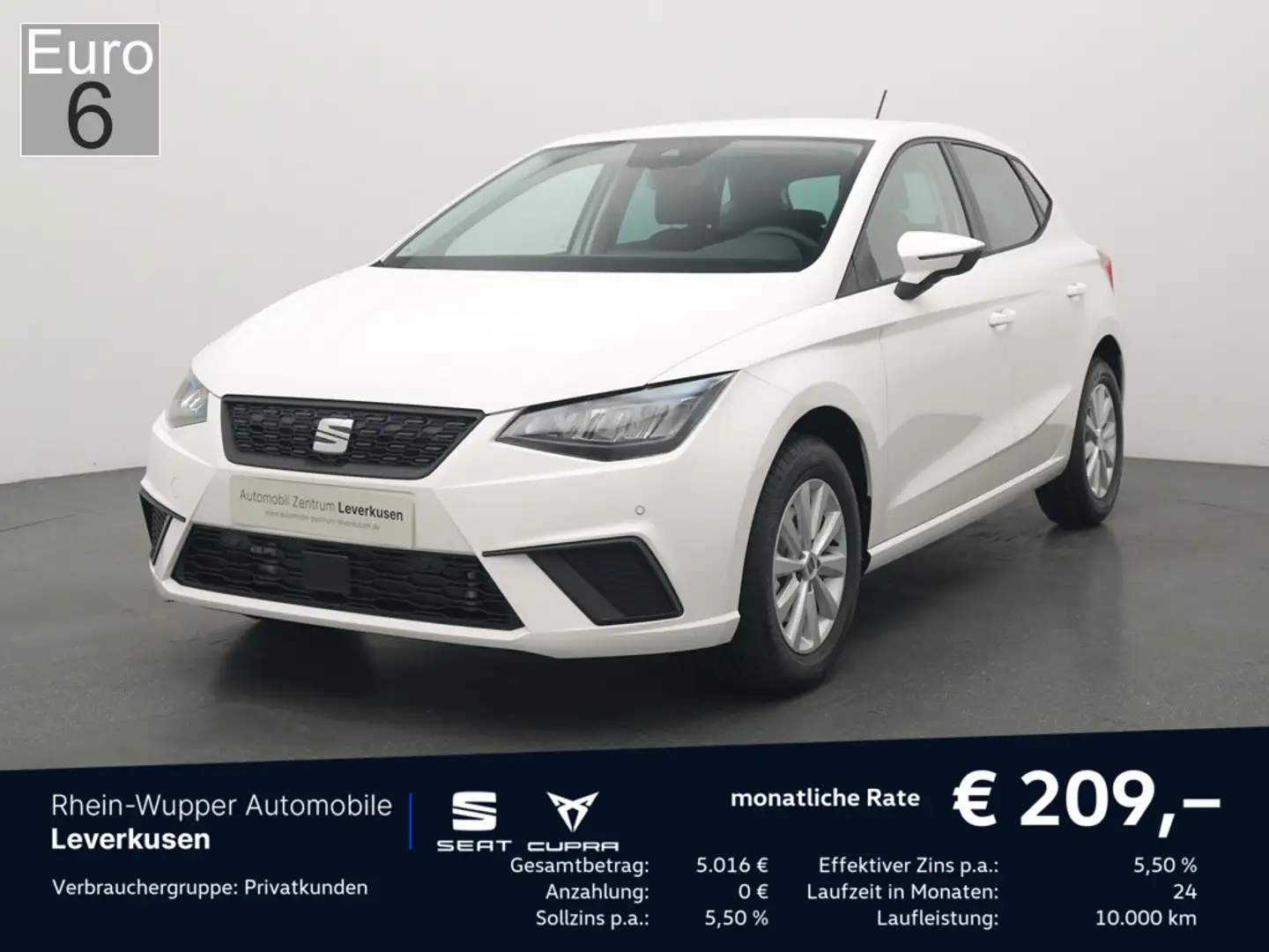 SEAT Ibiza 1.0 TSI Road Edition SHZ ACC FACEL. LED Noir - 1