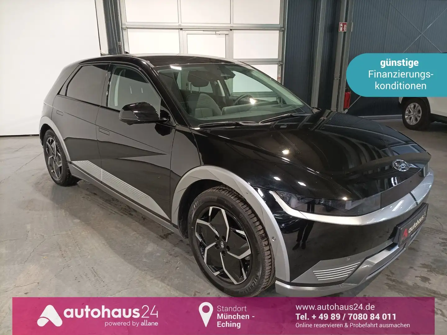 Hyundai IONIQ 5 Uniq LED|Navi|360°|Leder|ACC Schwarz - 1