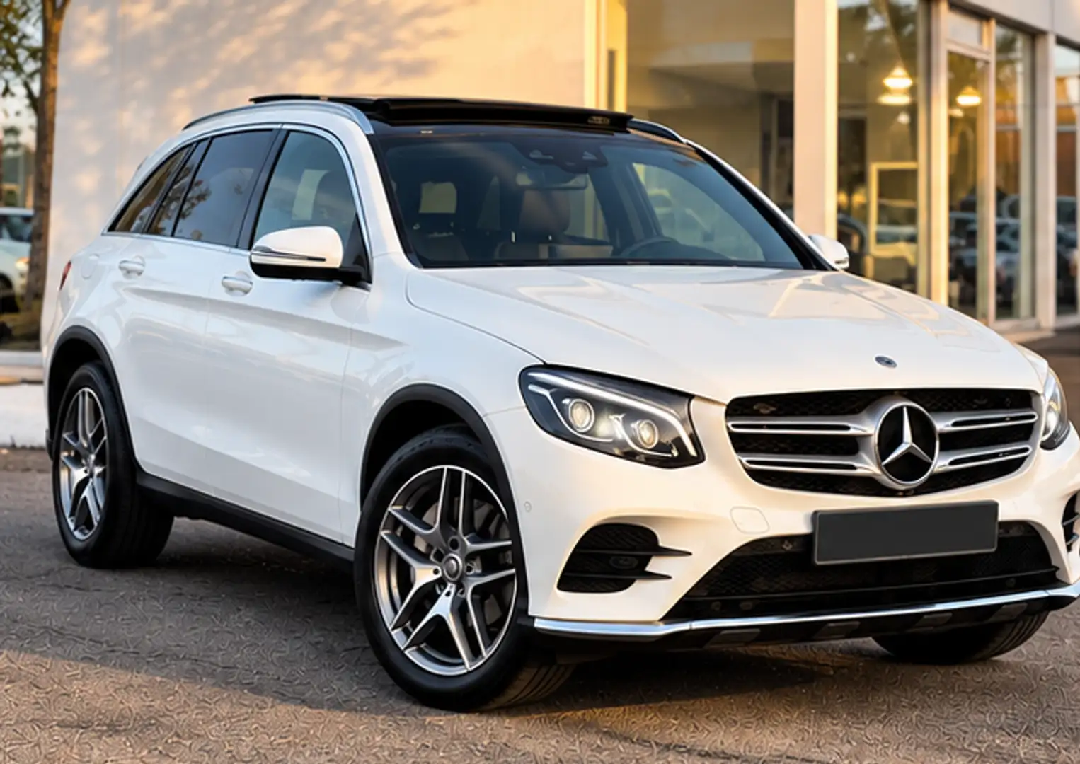 Mercedes-Benz GLC 250 250d 4Matic Aut. Blanco - 1