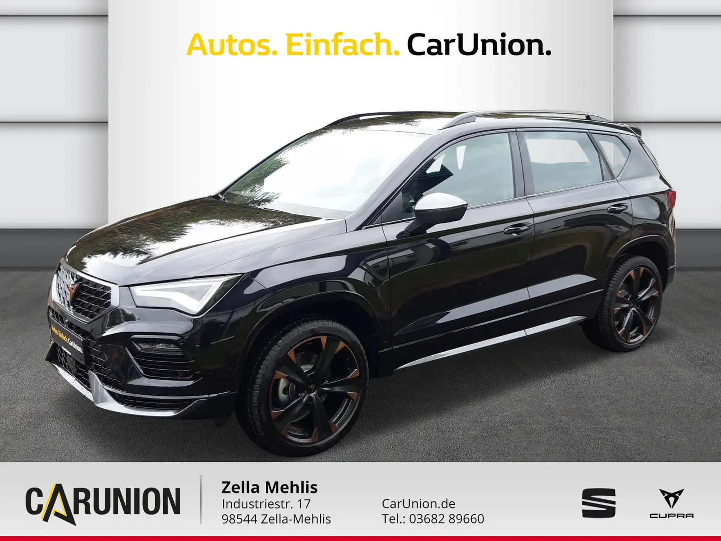 CUPRA Ateca 1.5 TSI 110 kW (150 PS) 7-Gang DSG*AHZV* Schwarz - 1