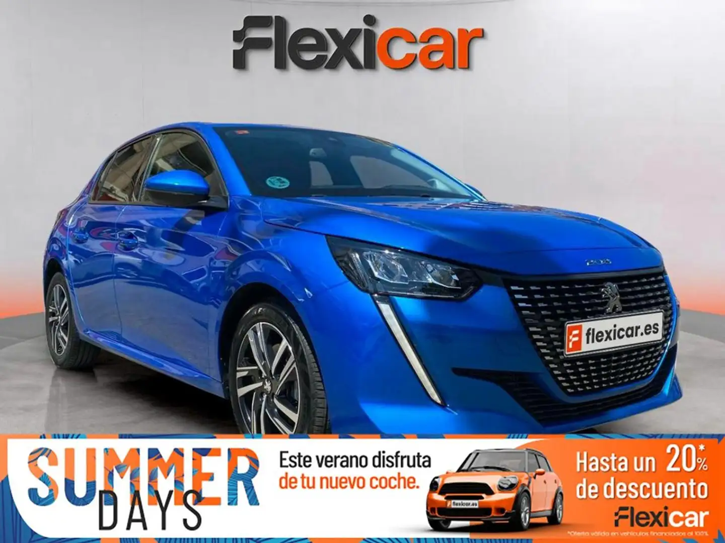 Peugeot 208 1.2 Puretech S&S Allure Pack EAT8 130 Azul - 1