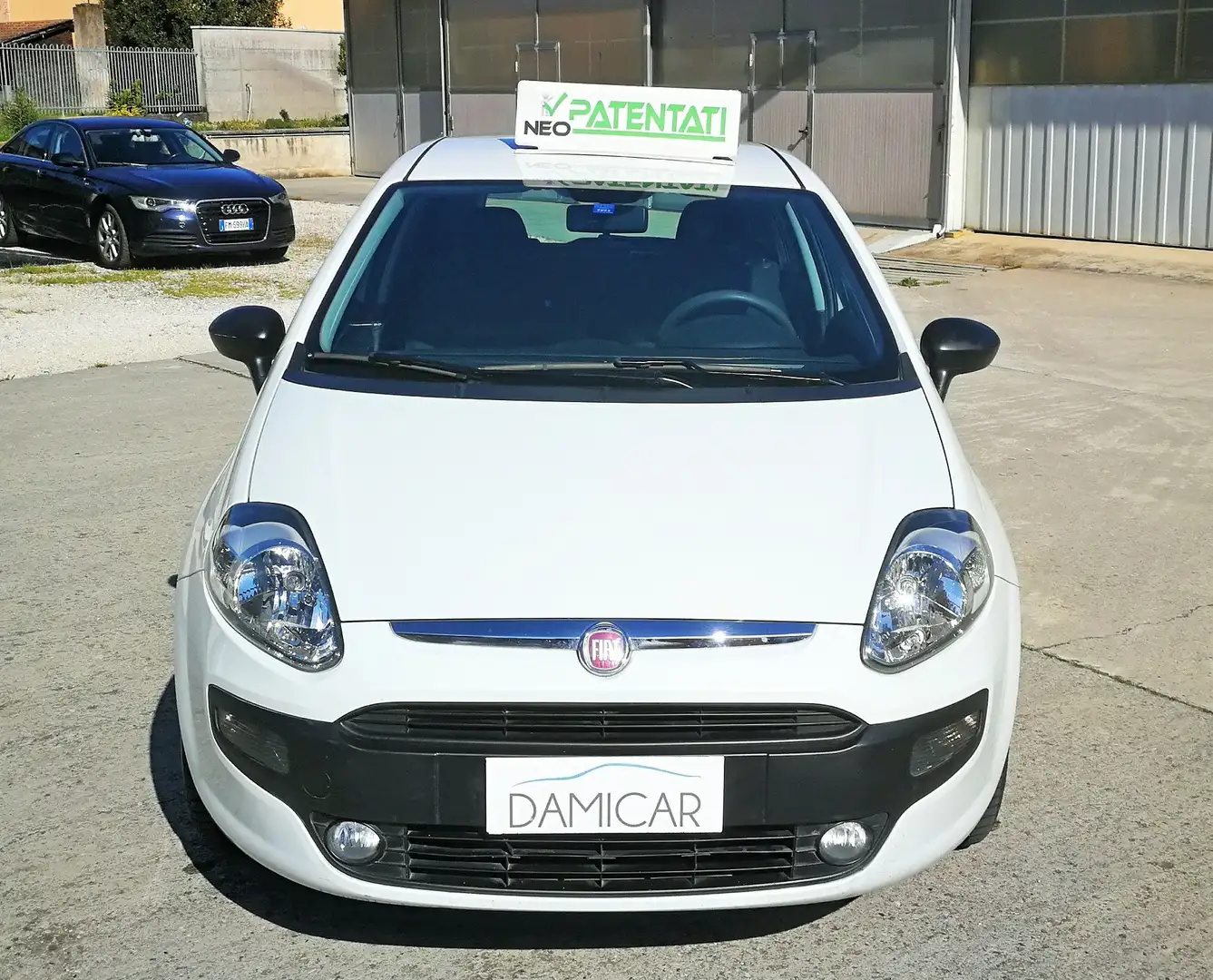 Fiat Punto Evo Evo 5p 1.4 Benzina **Neopatentati** Bianco - 2