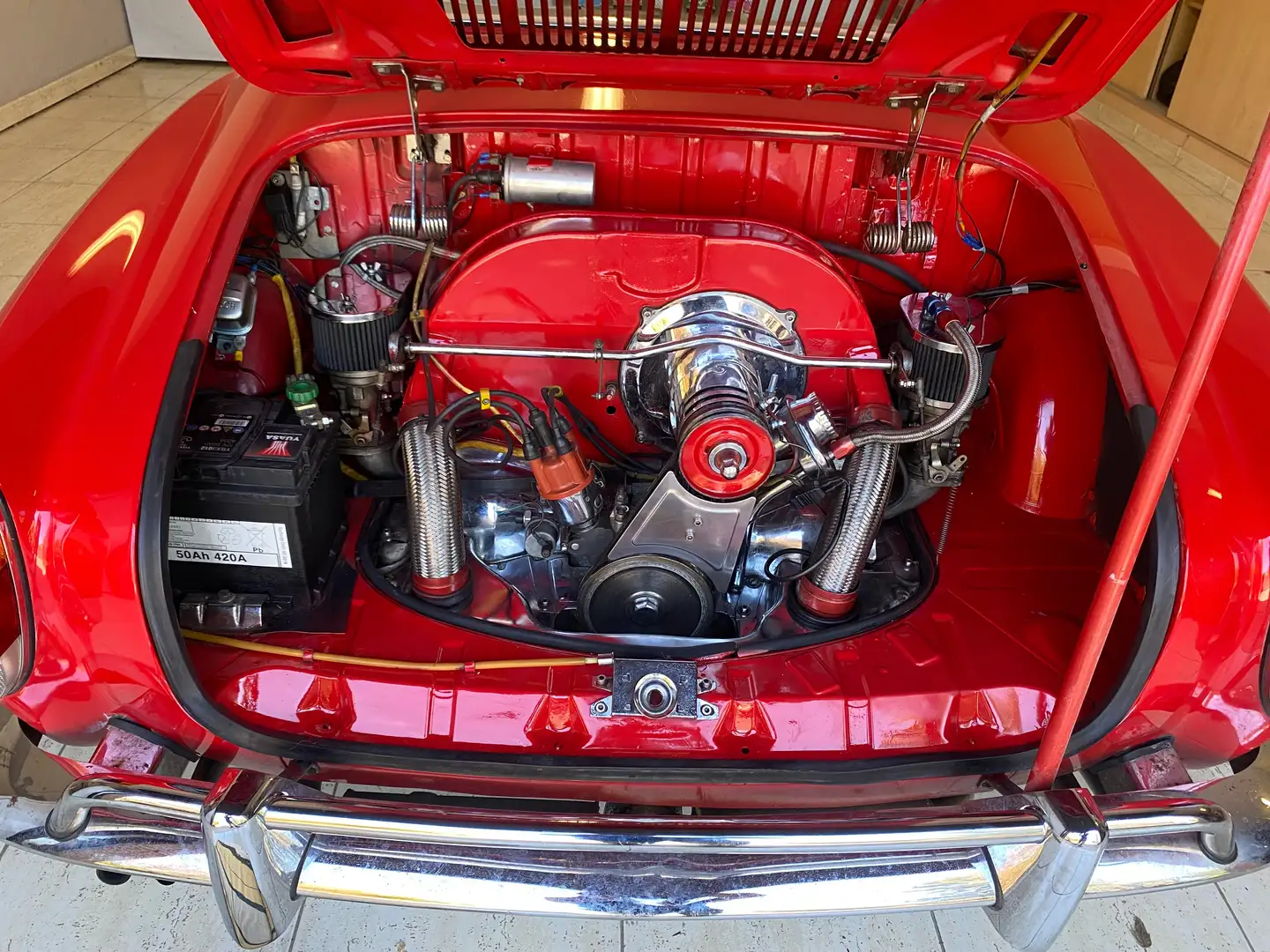 Volkswagen Karmann Ghia 1.6 Rouge - 2