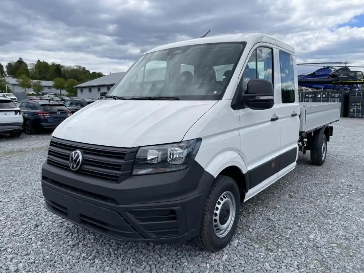 Volkswagen Crafter Doppelkabine Pritsche 35 DOKA L4 (Doppelkabine)... Weiß - 1