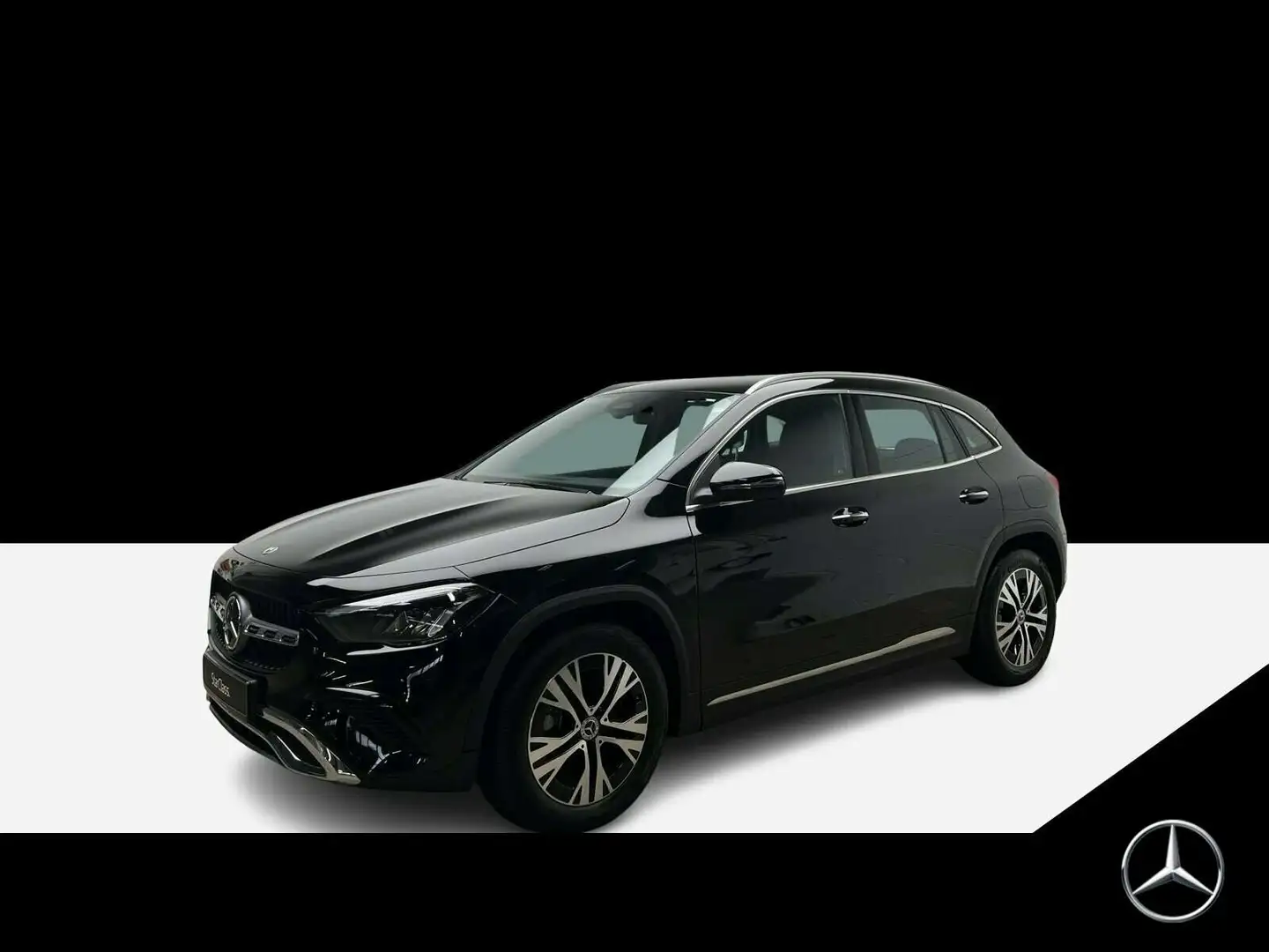 Mercedes-Benz GLA 200 GLA 200 d Progressive LED+AHK+Distr+Kamera+Ambi Zwart - 1