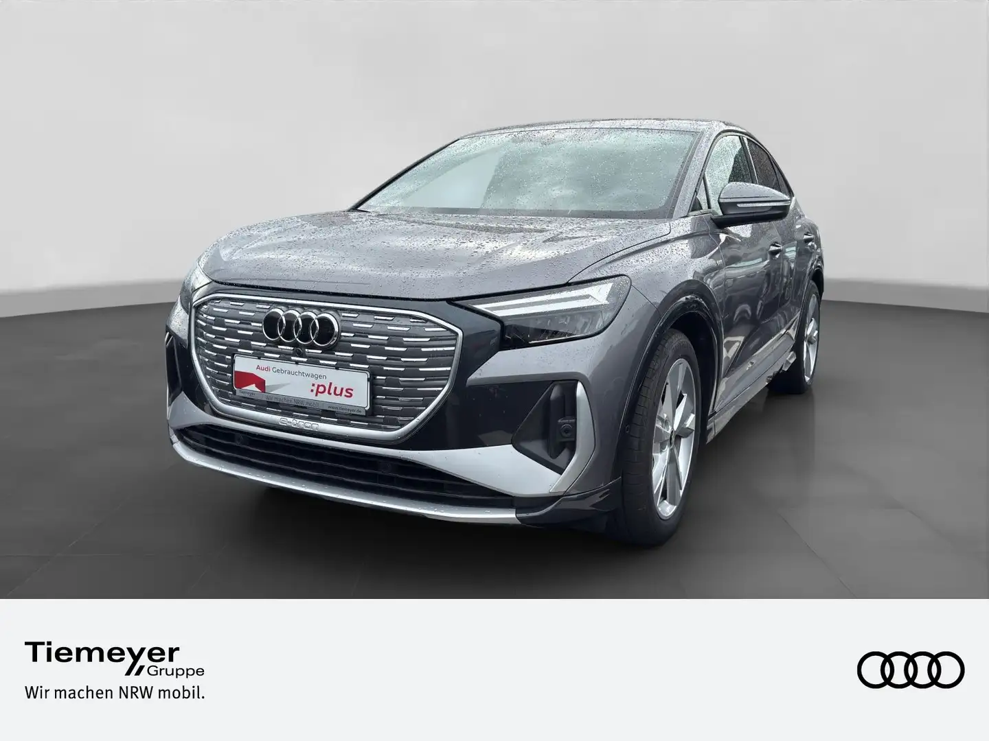 Audi Q4 e-tron Sportback 40 2x S LINE AHK NAVI SOUND Grau - 1