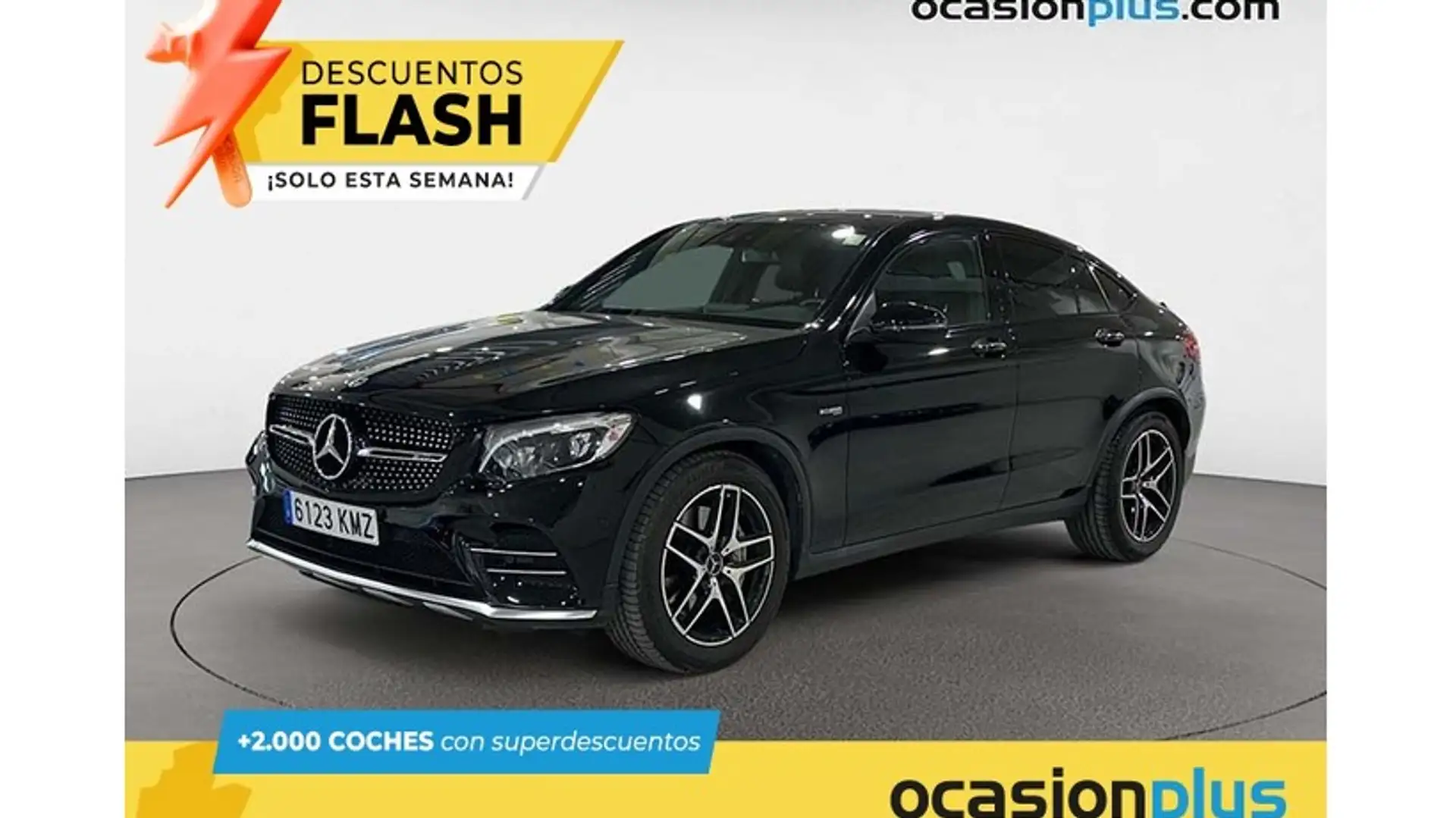 Mercedes-Benz GLC 43 AMG Coupé 4Matic Aut. Negro - 1
