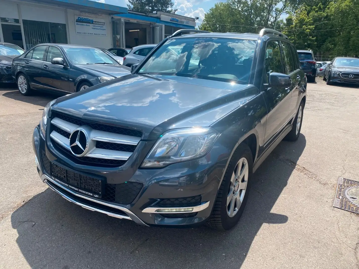 Mercedes-Benz GLK 220 CDI 4M *Sport/Kamera/Totw/Spur/Comand* Gris - 2