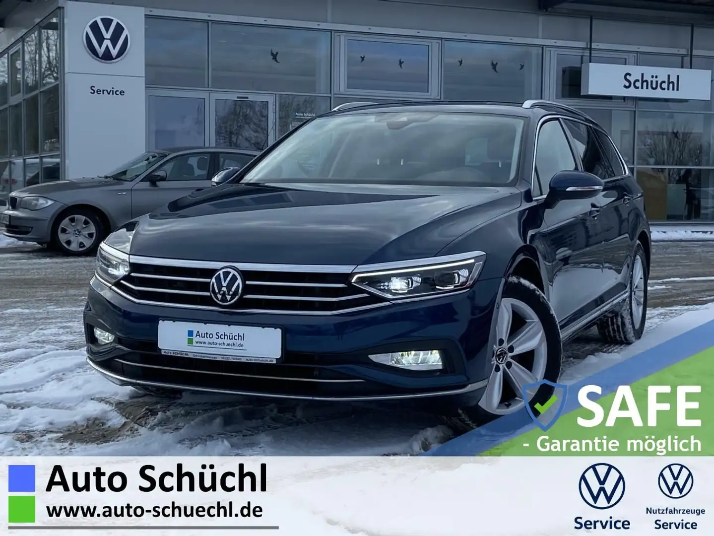 Volkswagen Passat Variant 2.0 TDI ELEGANCE NAVI+LED+APP-CON Blau - 1