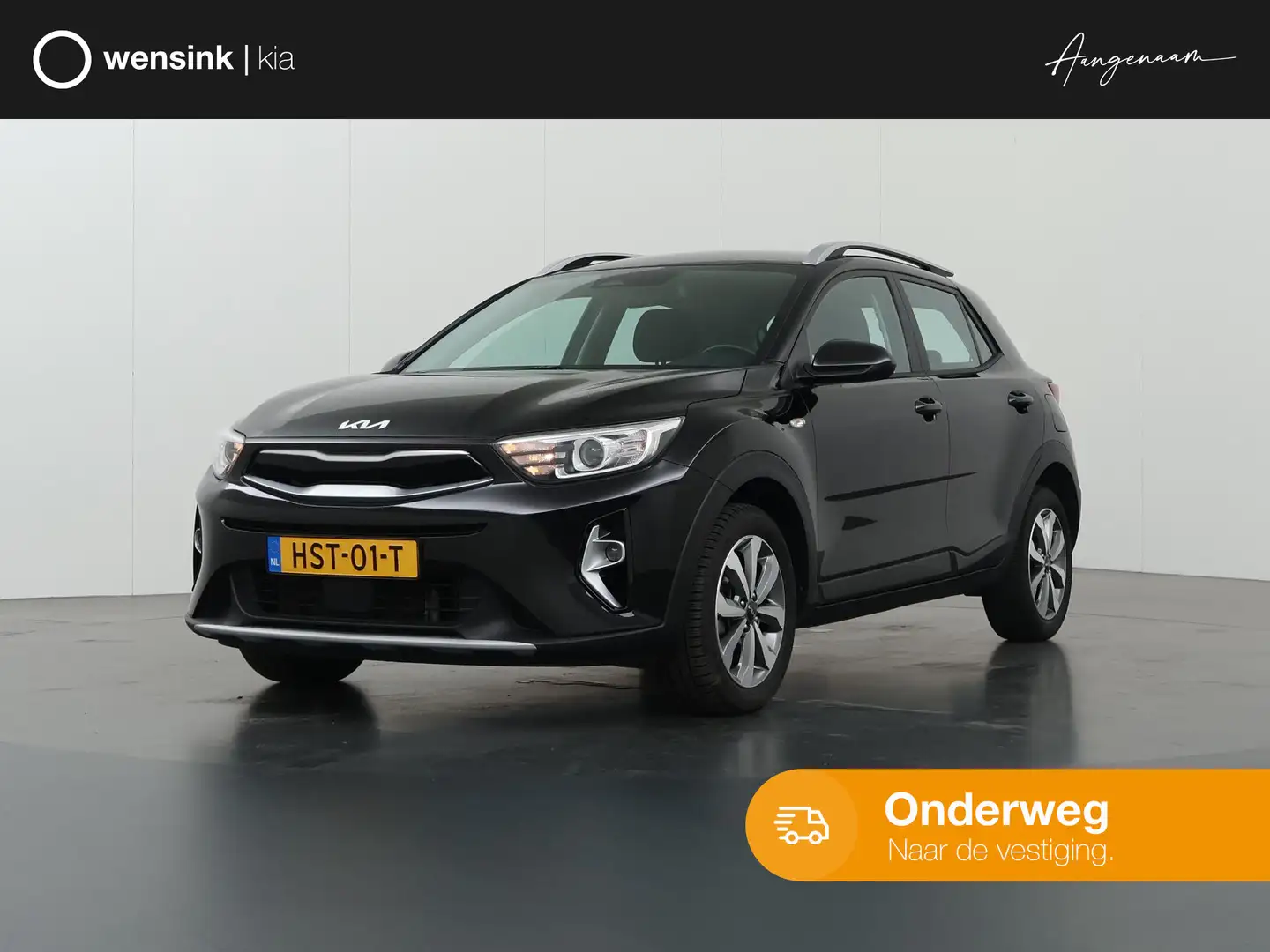 Kia Stonic 1.0 T-GDi MHEV DynamicLine | Navigatie | Parkeerca Nero - 1