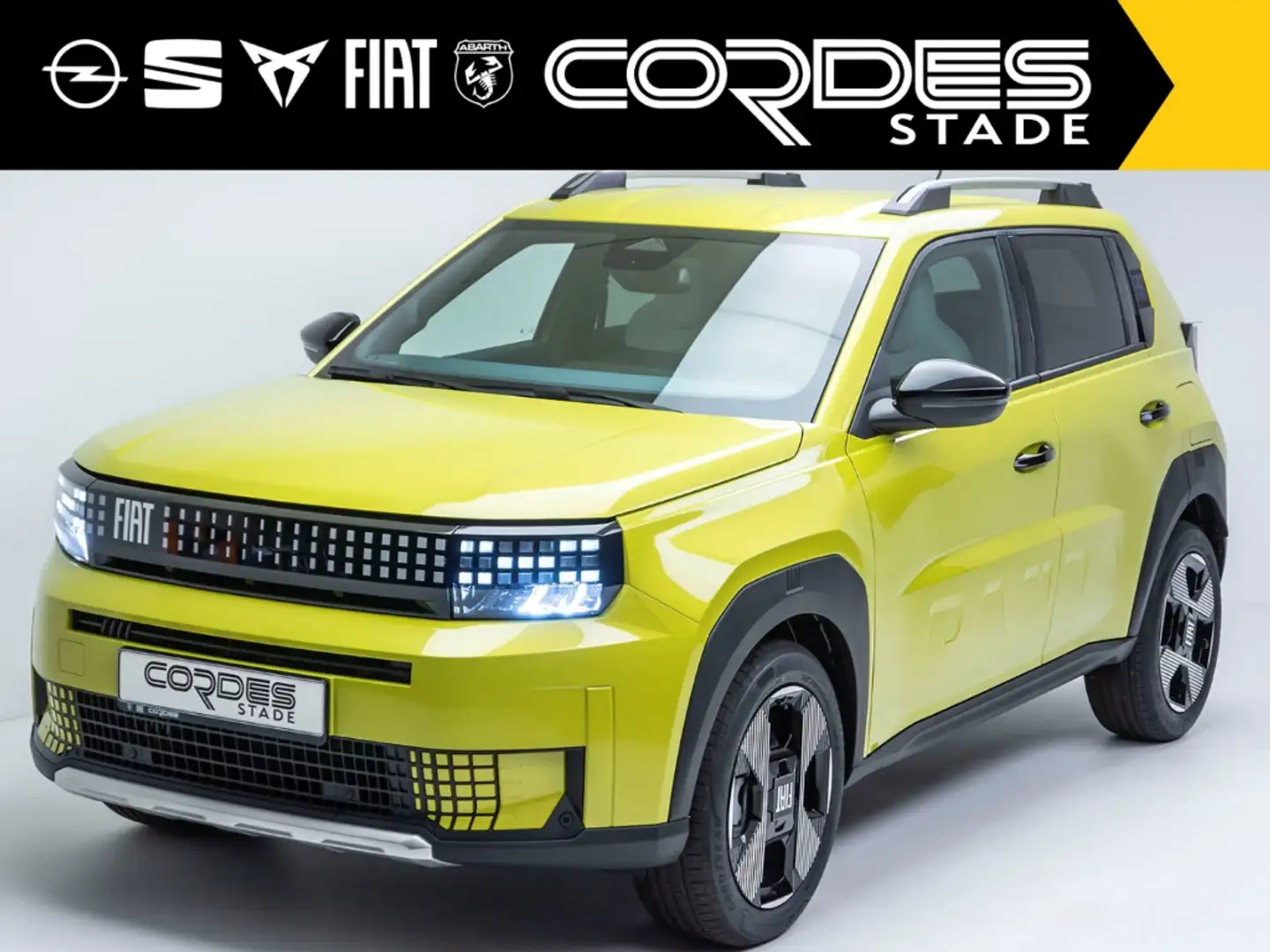 Fiat Panda Grande Hybrid-LA PRIMA  1.2 eDCT Automatik Kamera Geel - 2