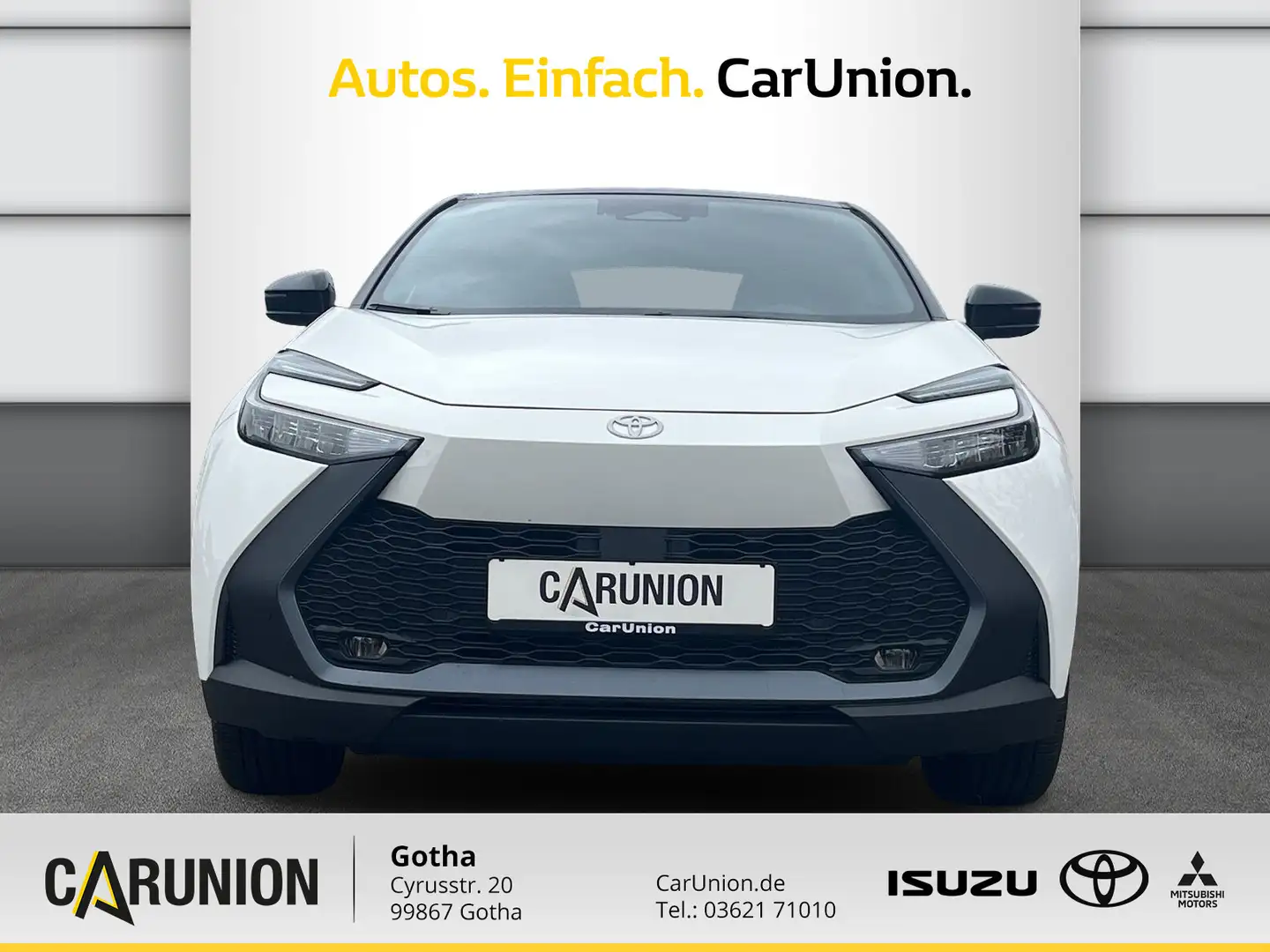 Toyota C-HR 1,8 TEAMPLAYER+KAMERA+SHZ+APPLE-CAR Weiß - 2