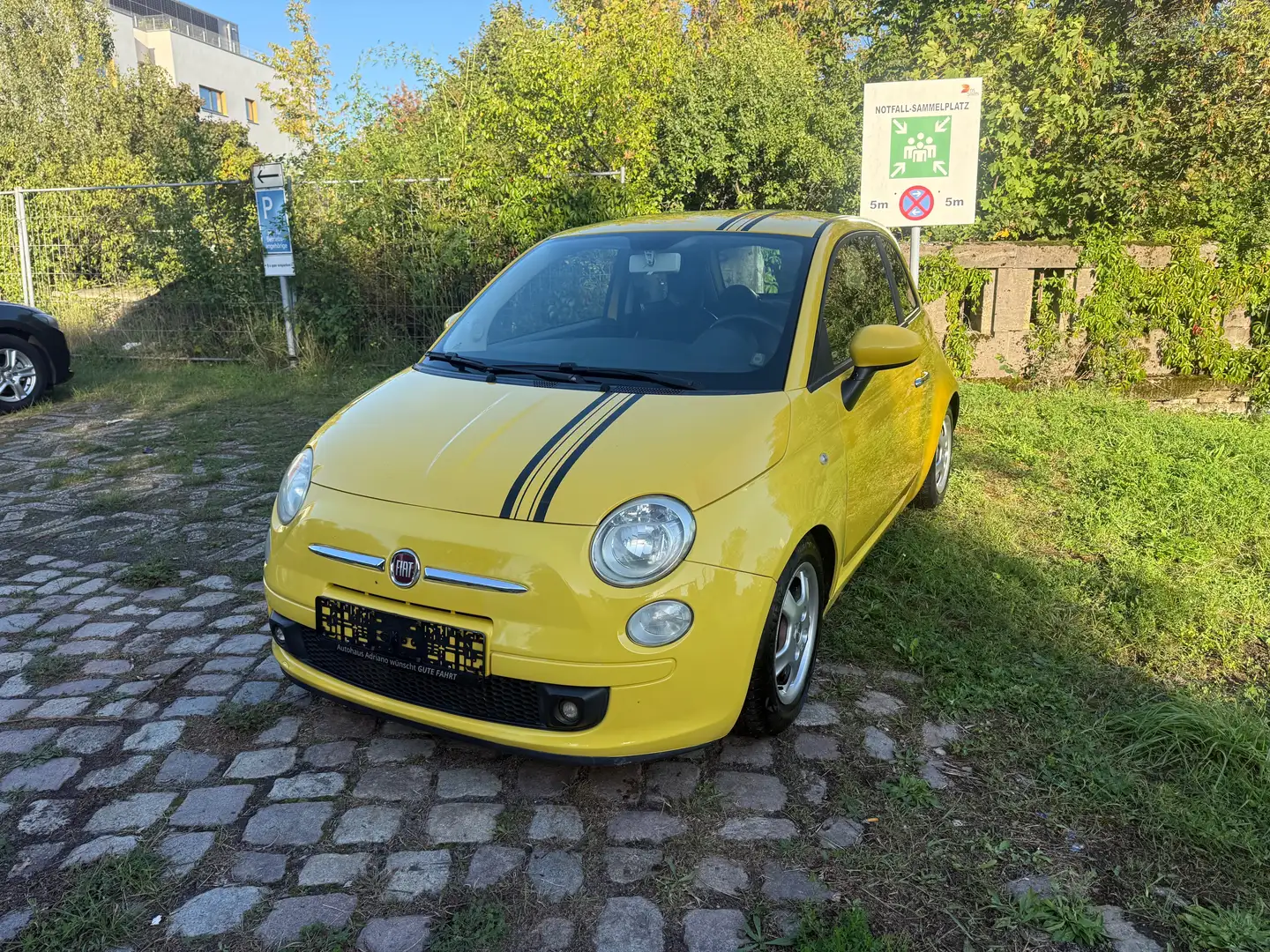 Fiat 500 Sport Jaune - 2
