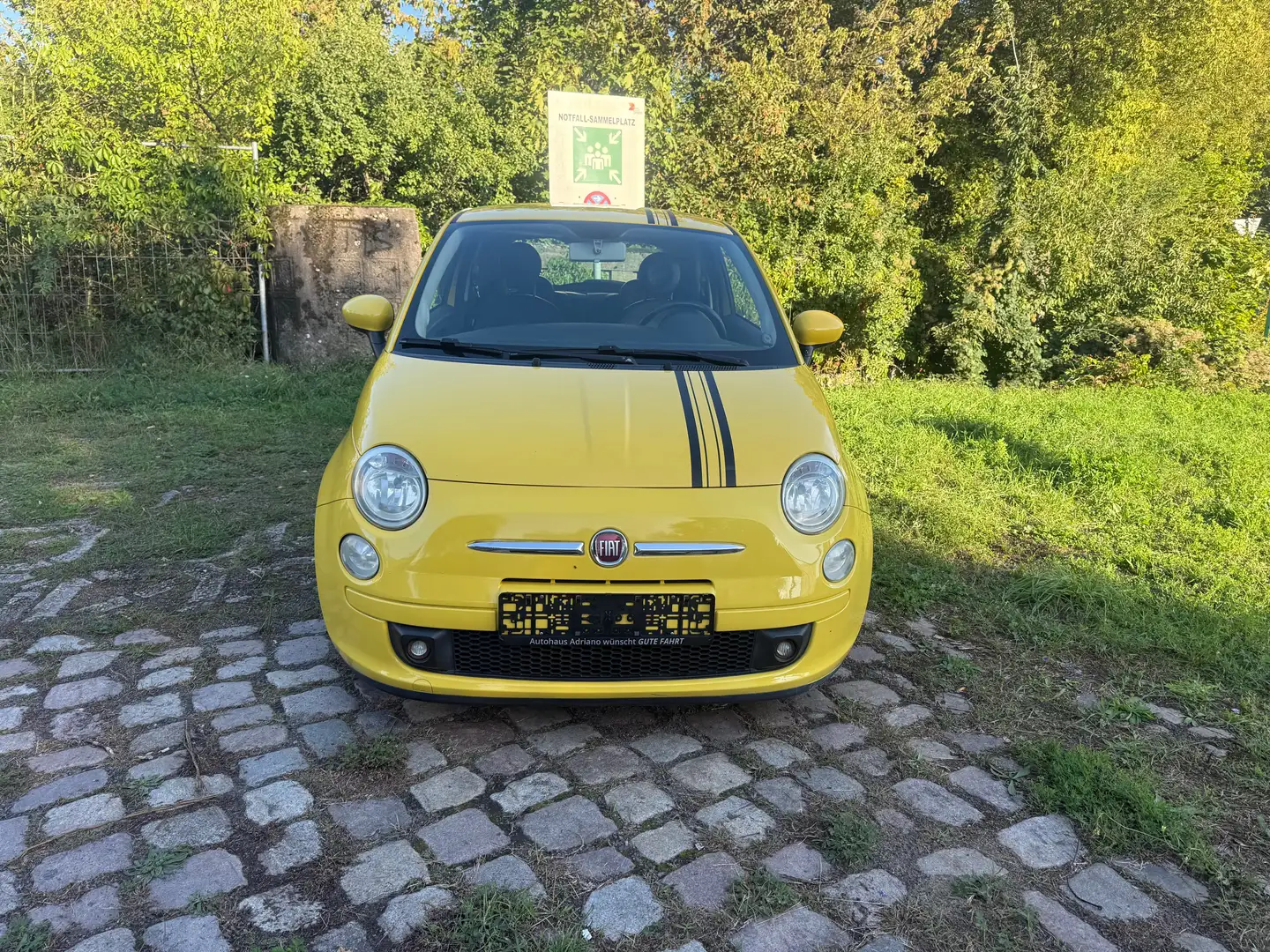 Fiat 500 Sport Jaune - 1