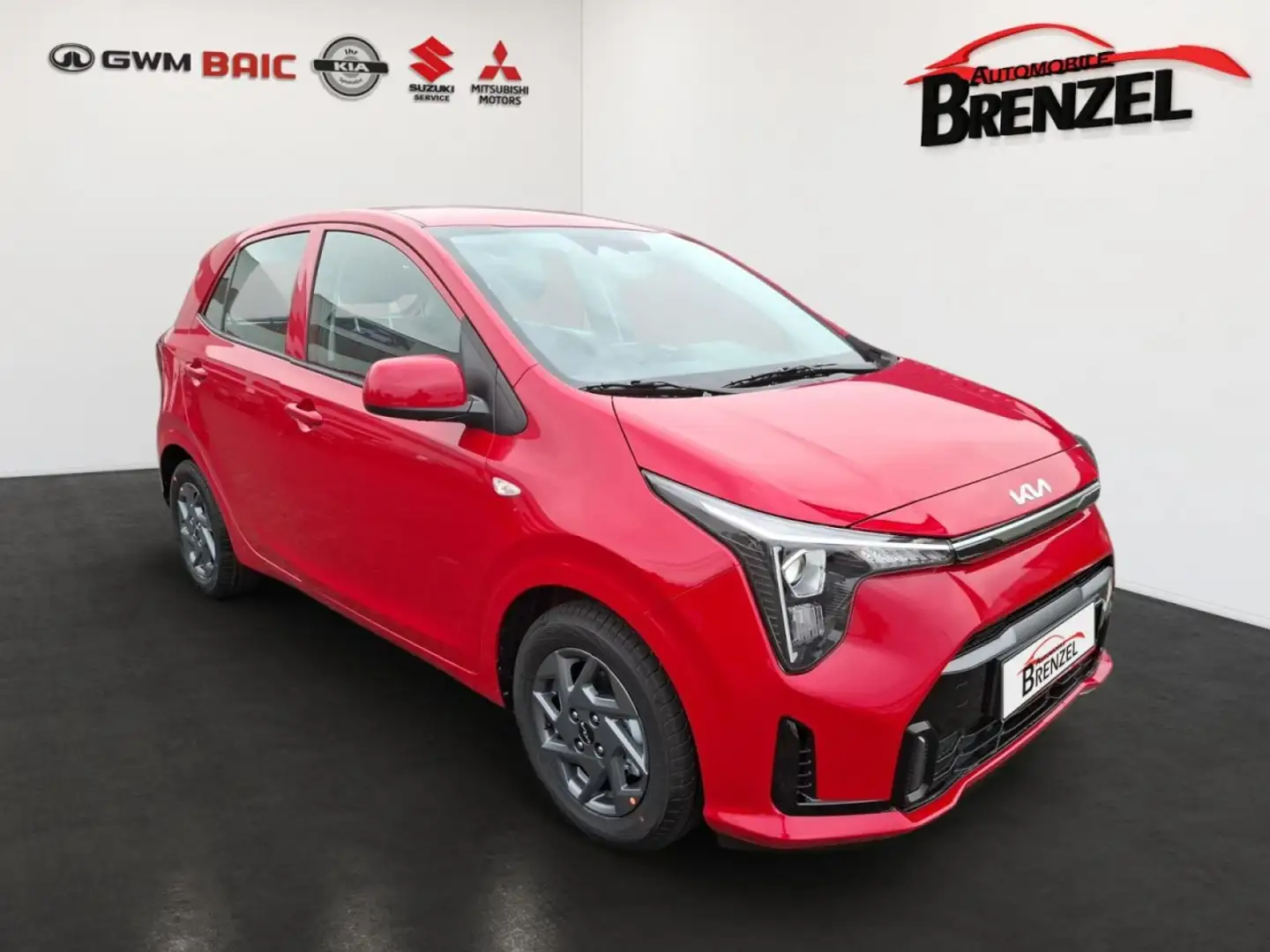 Kia Picanto 1.0 Vision Automatik Klima Sitzhzg Klima Rojo - 2