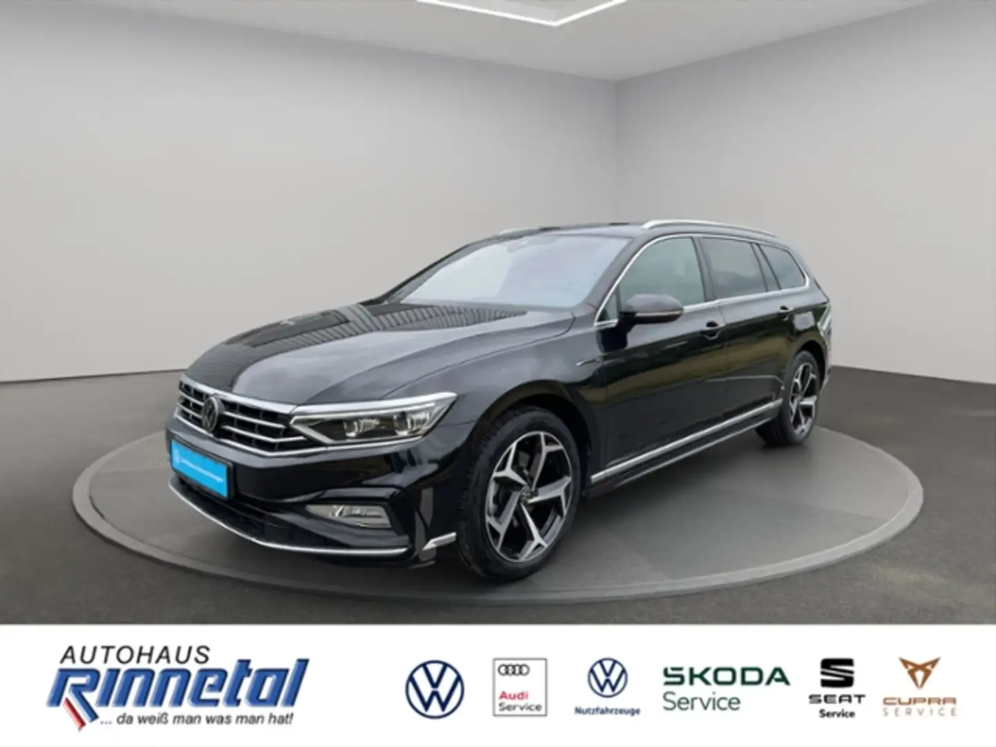 Volkswagen Passat Variant 2.0 TDI DSG Elegance R Line AHK+KAMERA+MATRIX LED Schwarz - 1