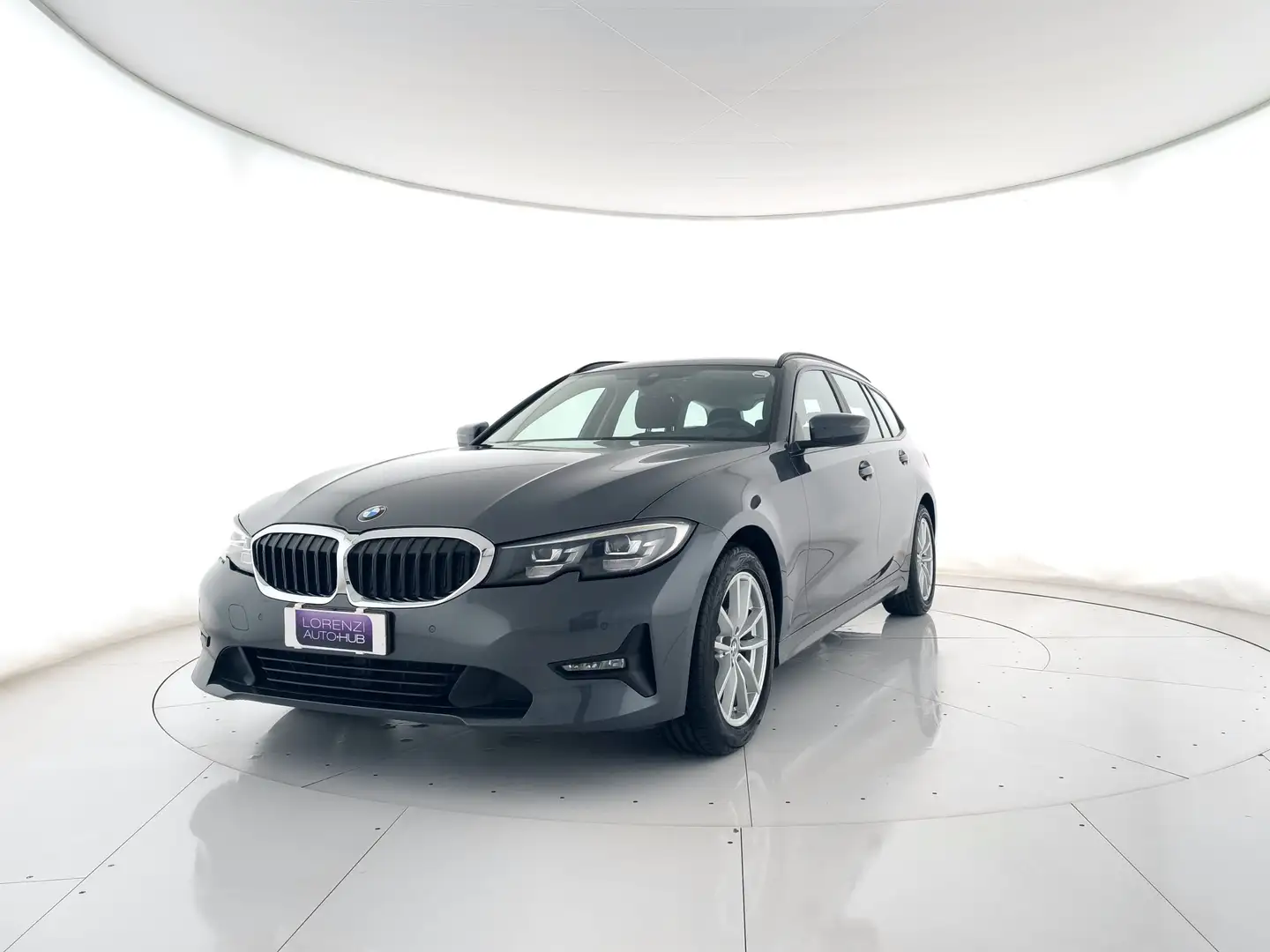 BMW 320 d Touring mhev 48V xdrive Business Advantage auto Grau - 2
