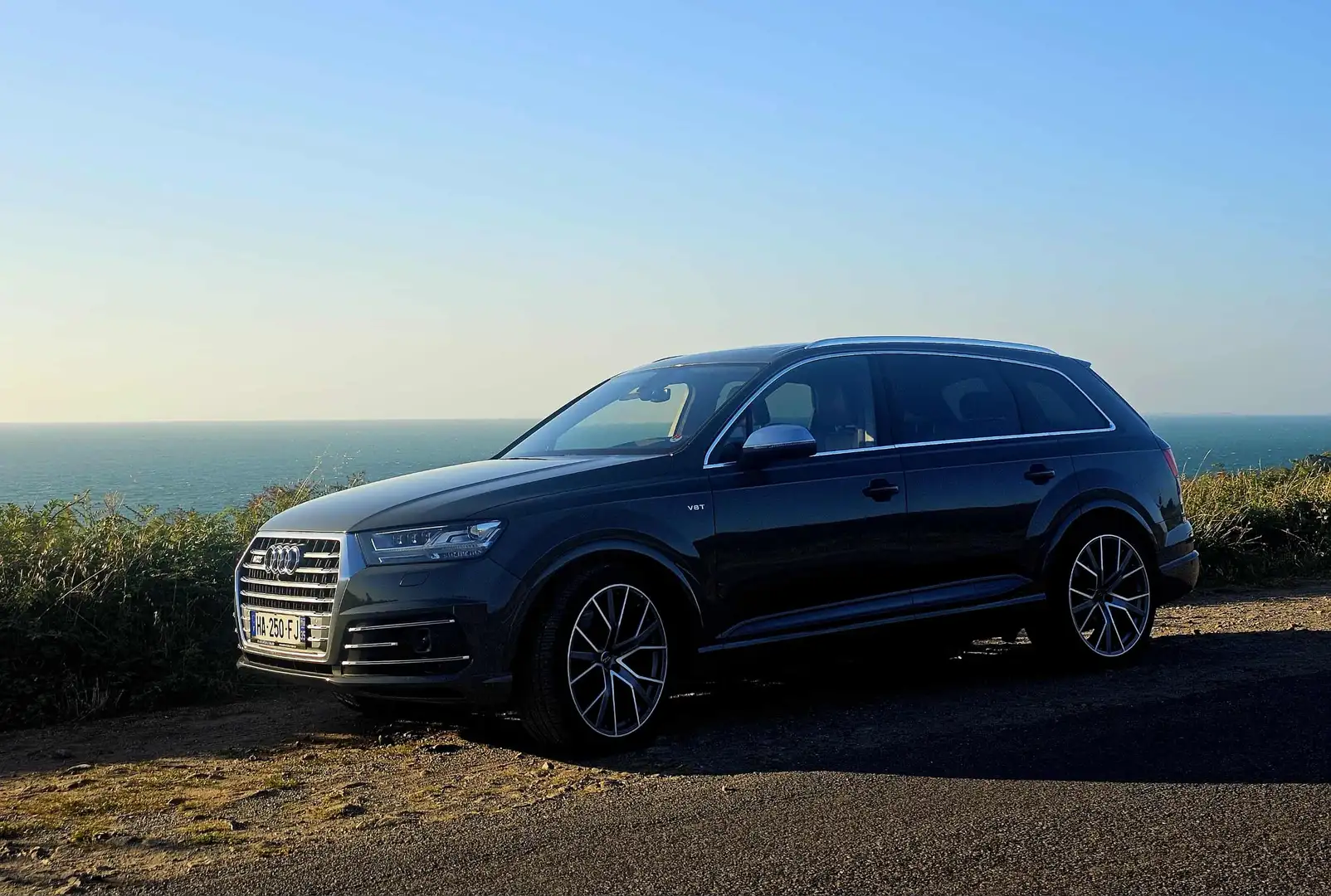 Audi SQ7 SQ7 V8 4.0 TDI Clean Diesel 435 Tiptronic 8 Quattro 5pl Gris - 1