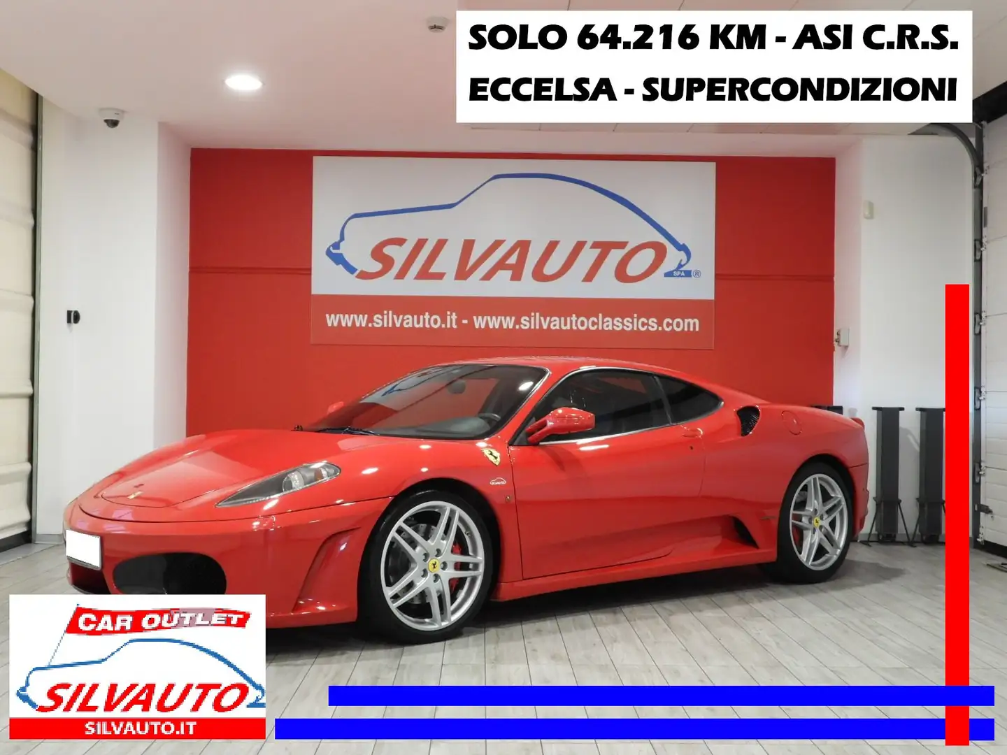 Ferrari F430 F1 - ASI CON C.R.S. – SOLAMENTE 64.216KM (2004) Rouge - 1
