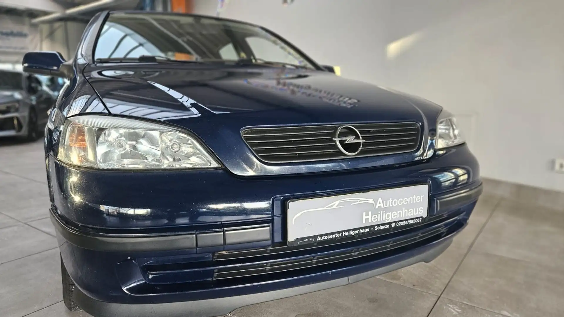Opel Astra 1.6 Limousine Klimaanlage Alufelgen Blau - 1