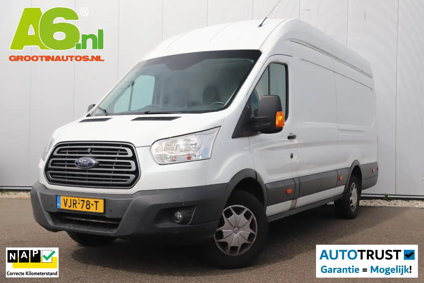 Ford Transit 350 2.0 TDCI L3H2 Trend 3 Persoons Trekhaak Airco - 1