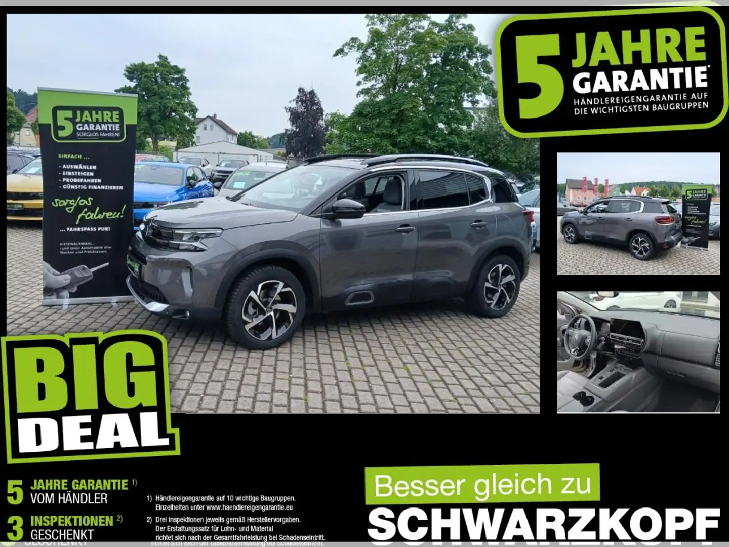 Citroen C5 Aircross 1.2 136 S&S LED,Panorama,Sitzheizung Grau - 1