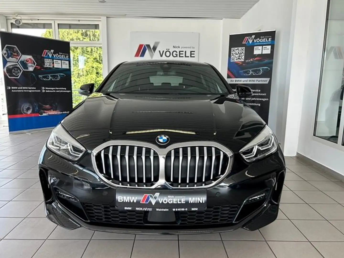 BMW 118 118i Aut. M Sport Navigation 18" M LMR Noir - 1