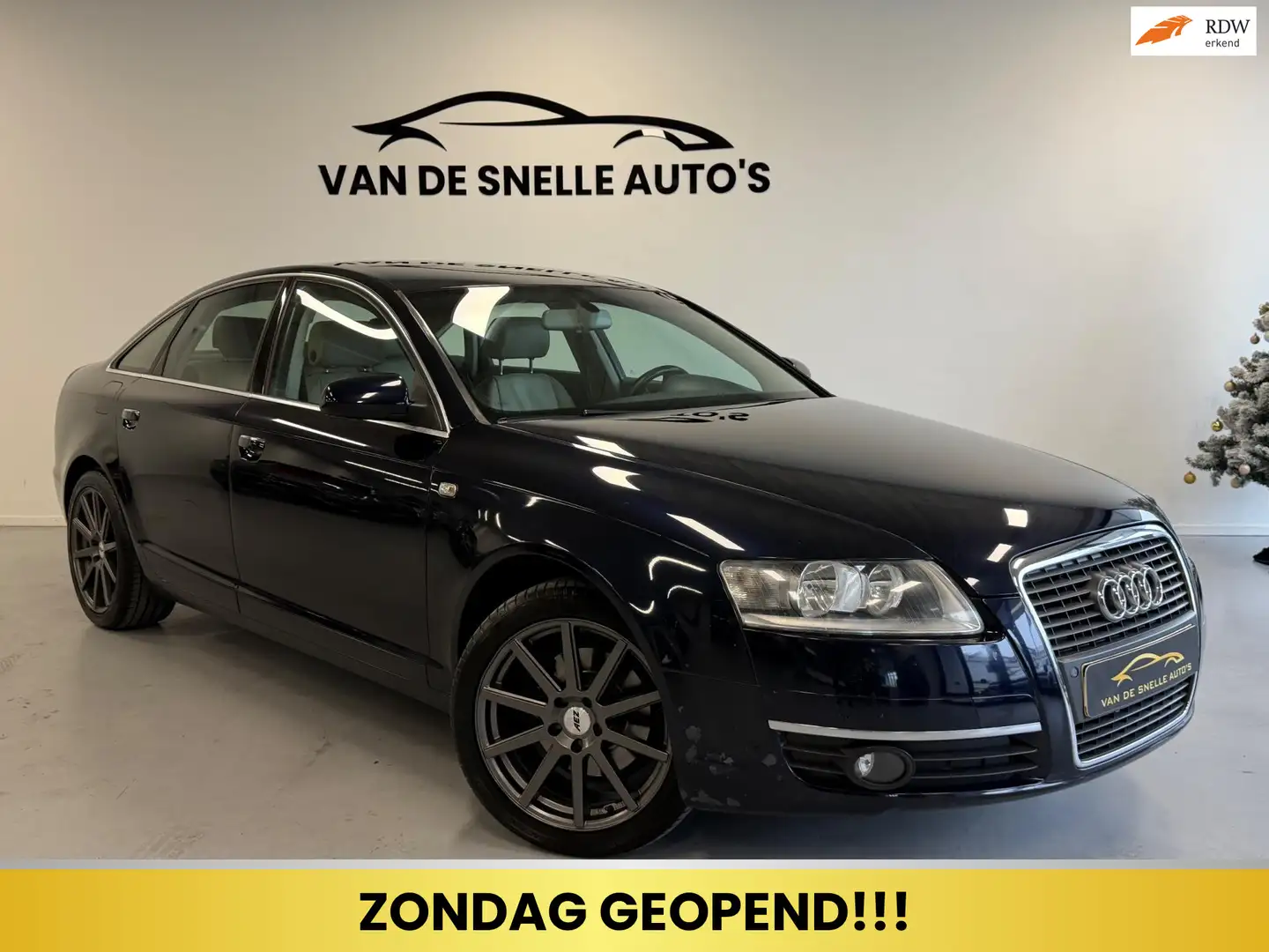 Audi A6 Limousine 2.4 Pro Line Business 1eEig/NAP/AUTOMAAT Blauw - 1