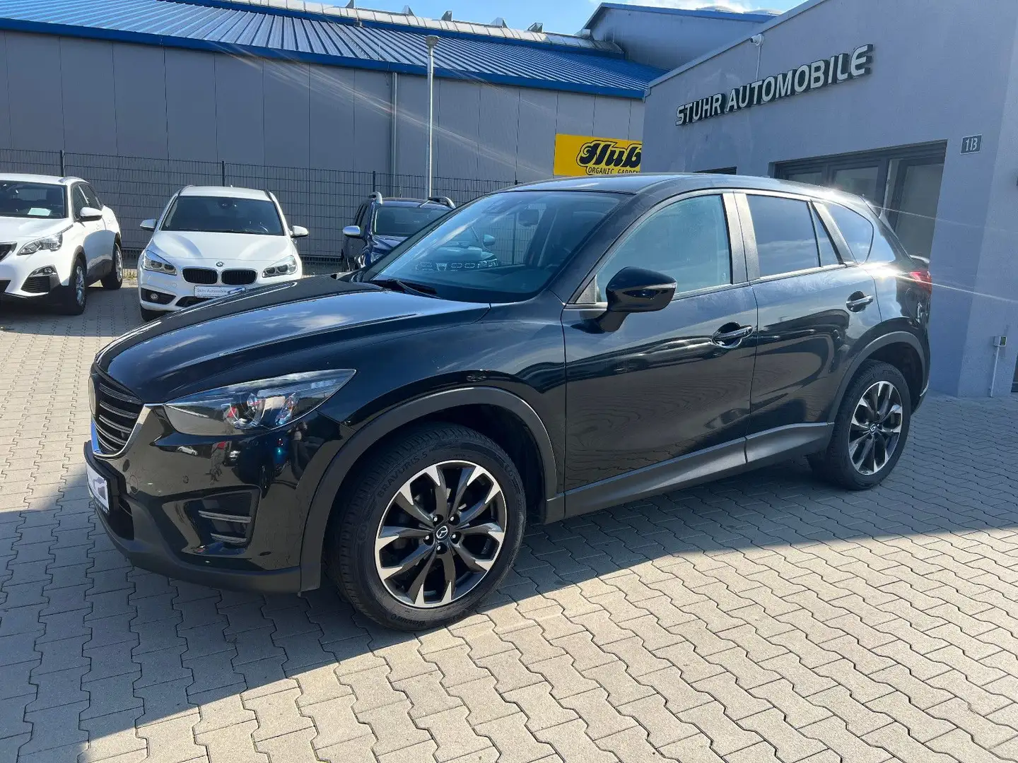 Mazda CX-5 Sports-Line AWD Aut. LED AHK Leder SHZ Kame Schwarz - 1