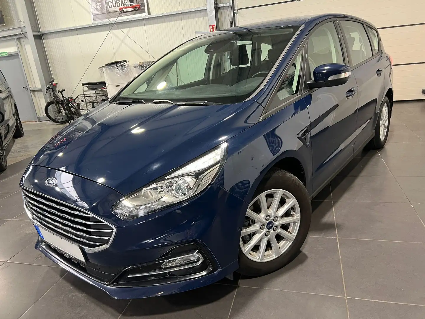 Ford S-Max 2.0 TDCi **Navi*Kamera*AHK*Temp** Blau - 1