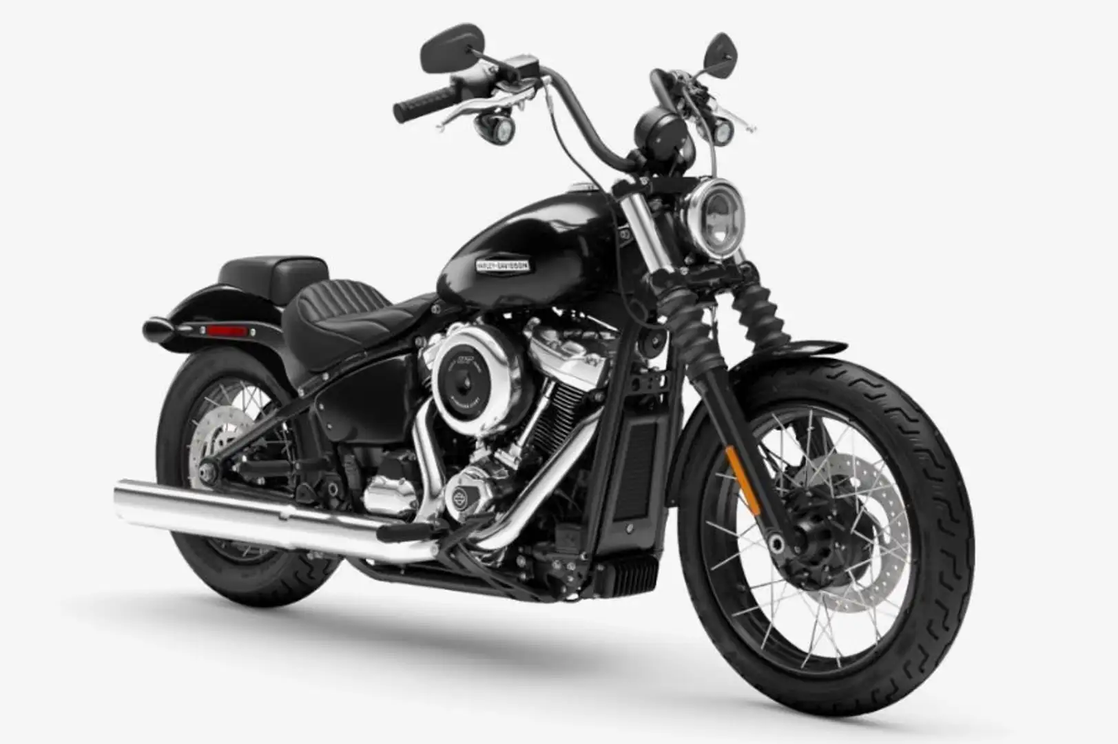 Harley-Davidson Street Bob FXBB Vivid Black Negru - 1