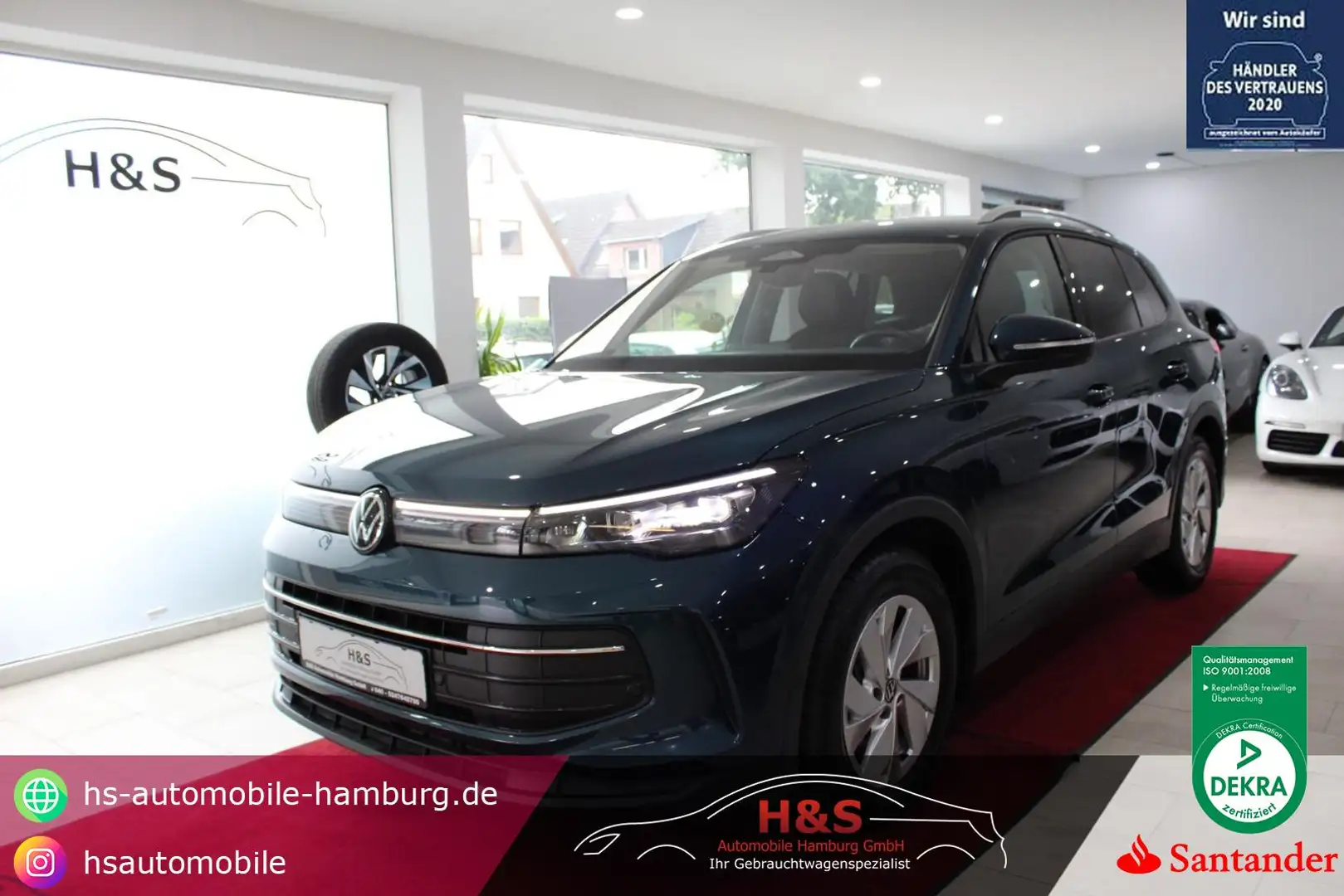 Volkswagen Tiguan 1.5 eTSI Life Matrix-LED*Kamera Blau - 1