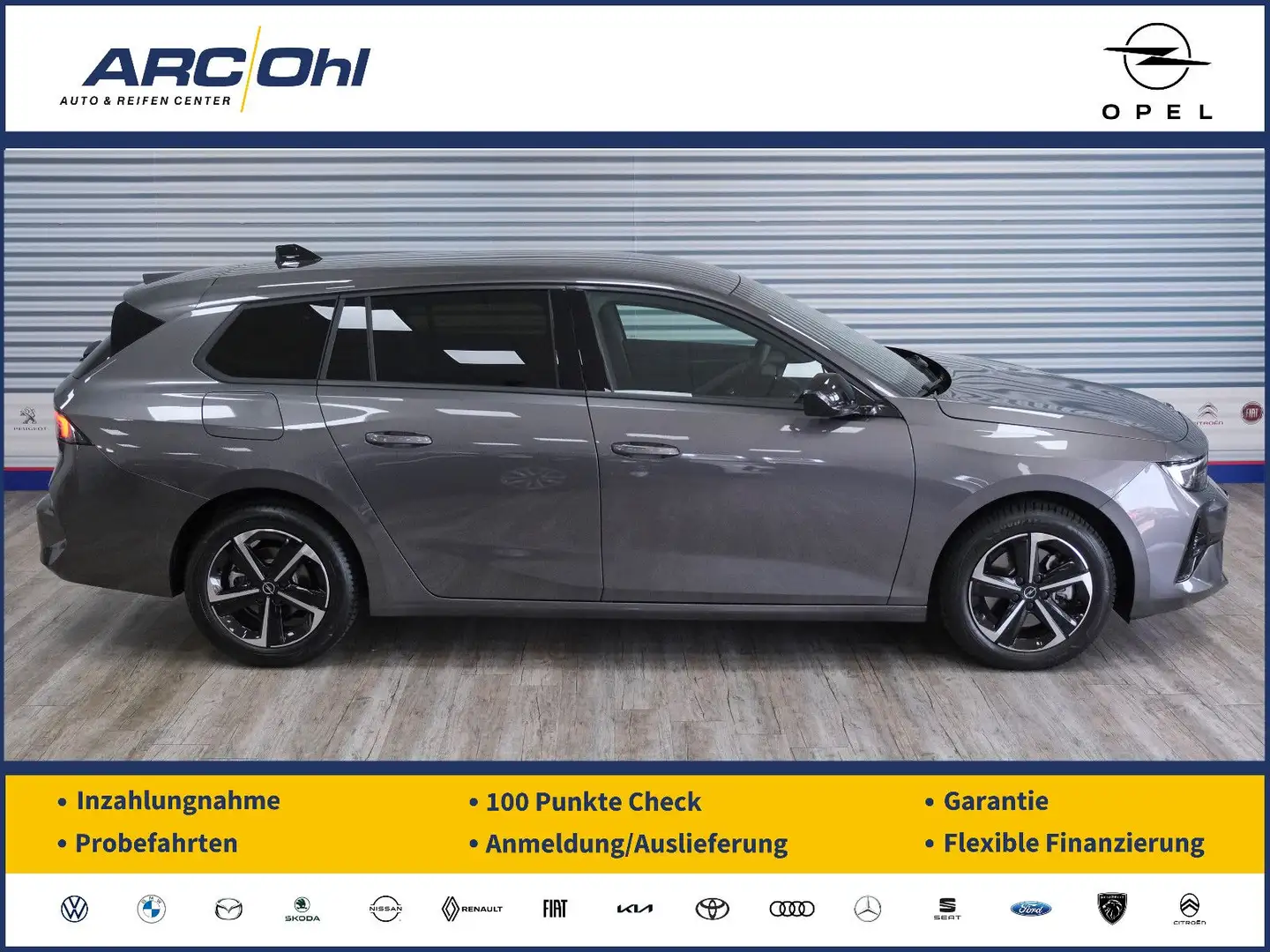 Opel Astra L 1.2 ST GS *MULTIM./LED/SHZ/PDC/360* Grau - 1